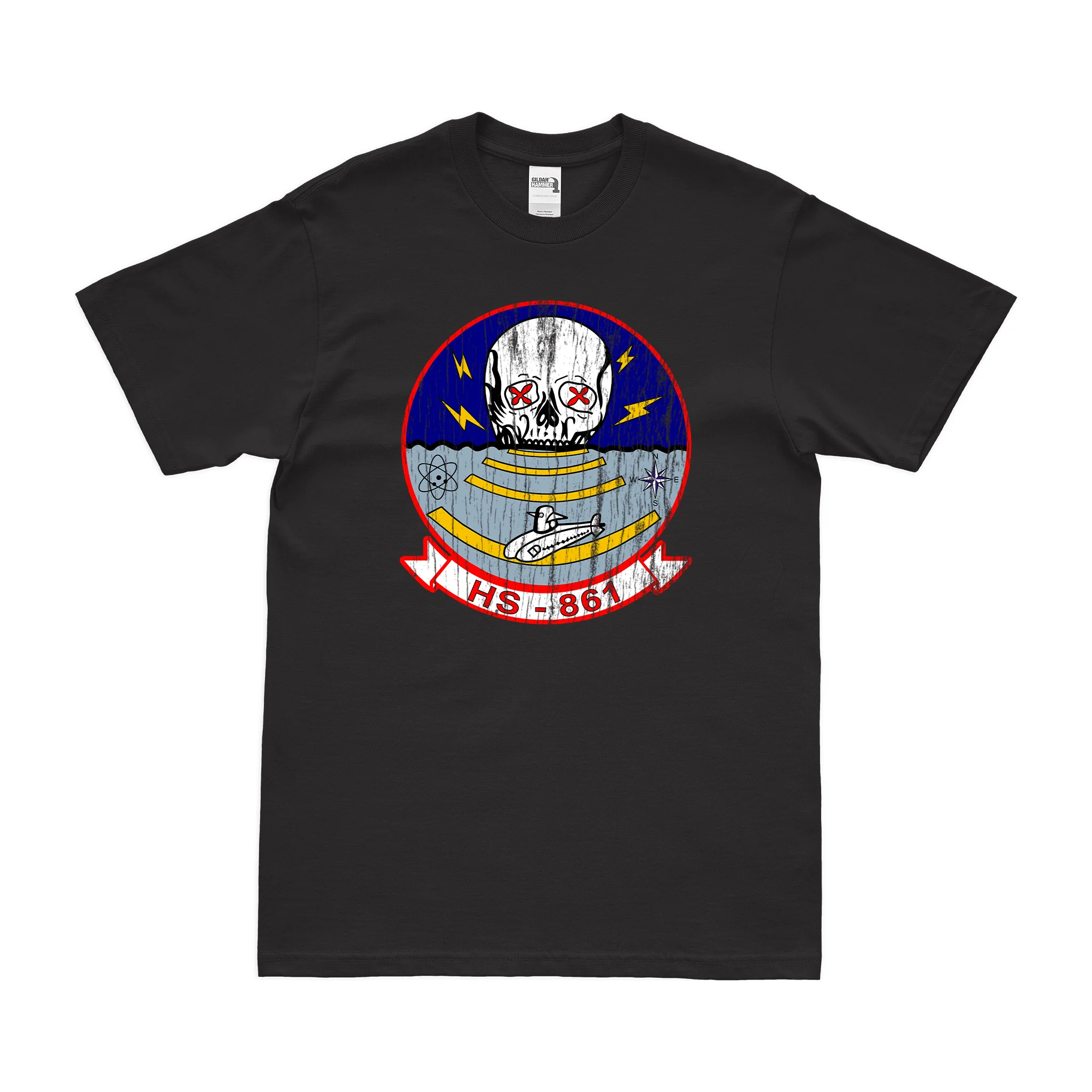 Helicopter Anti-Submarine Squadron 861 (HS-861) T-Shirt - Image 3