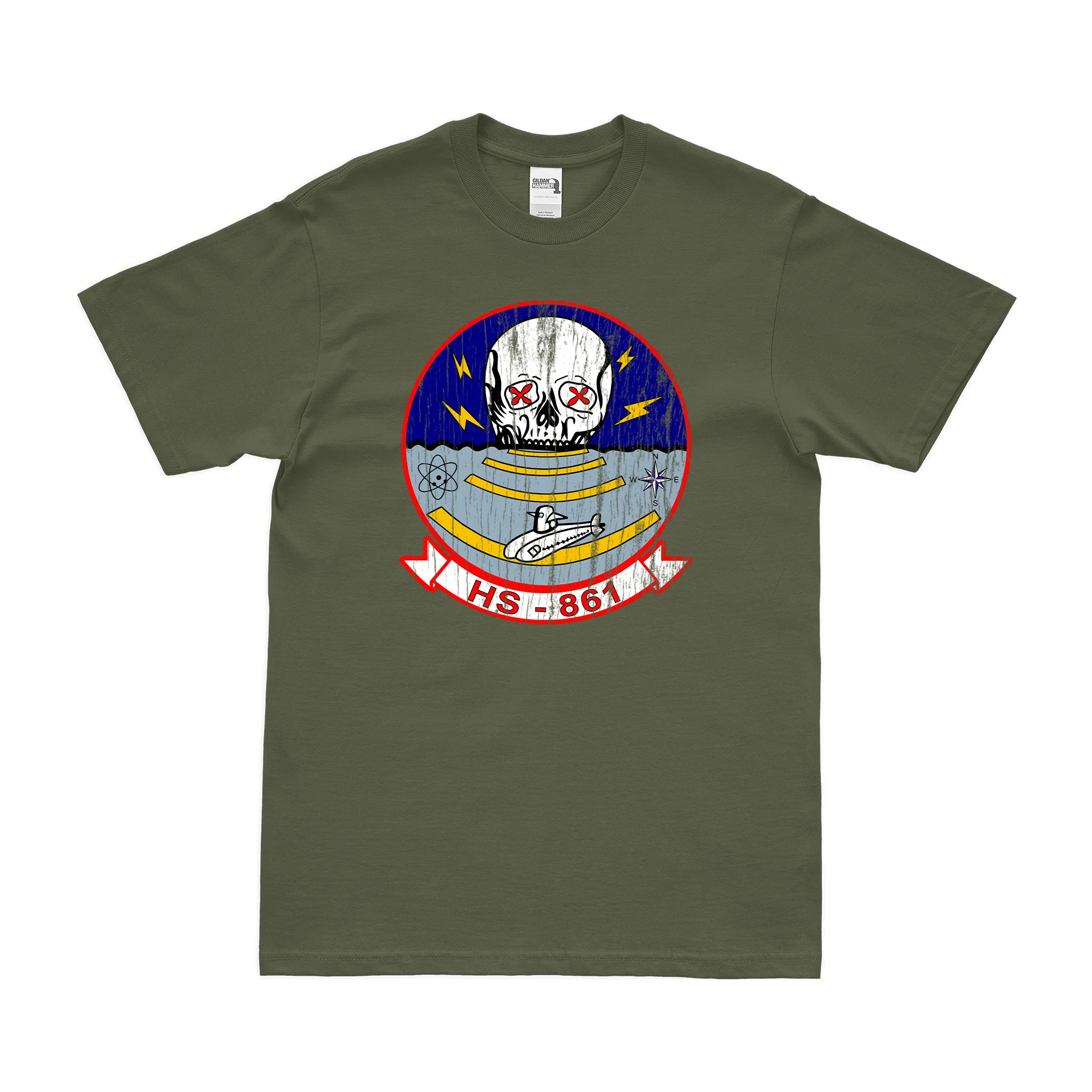 Helicopter Anti-Submarine Squadron 861 (HS-861) T-Shirt - Image 4