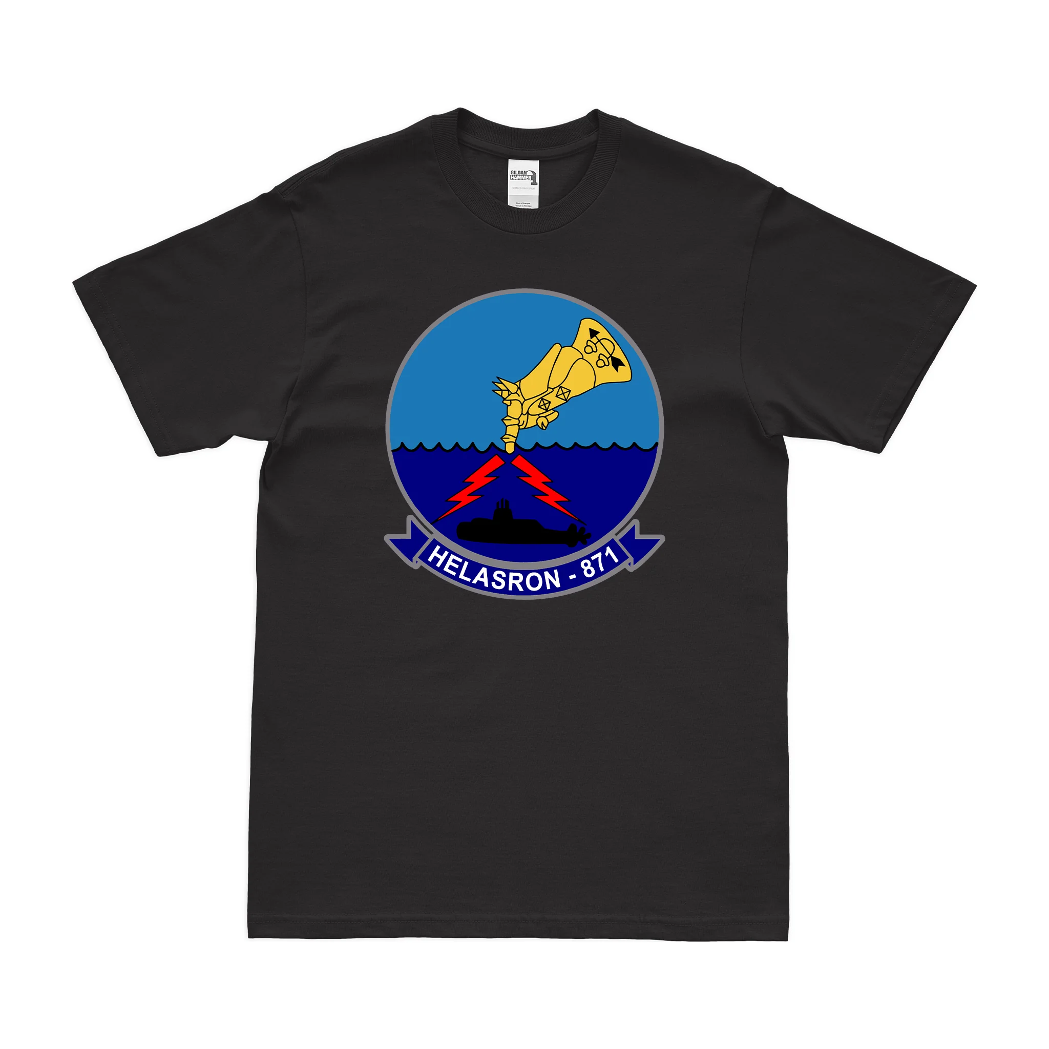 Helicopter Anti-Submarine Squadron 871 (HS-871) T-Shirt