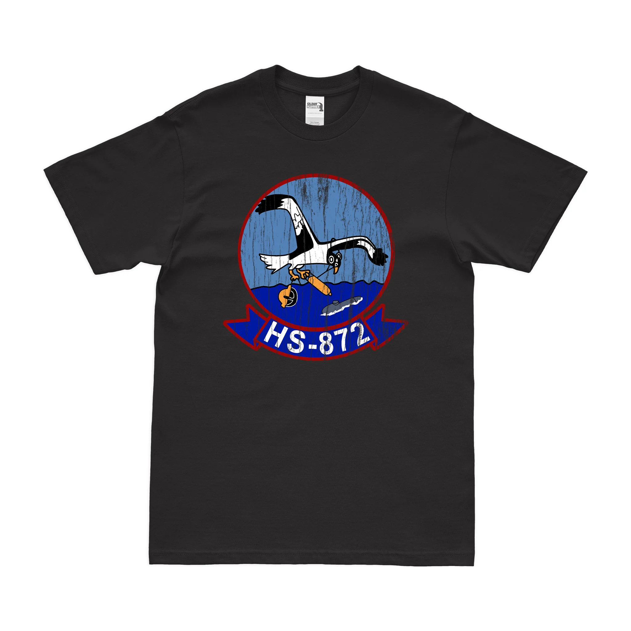 Helicopter Anti-Submarine Squadron 872 (HS-872) T-Shirt - Image 3