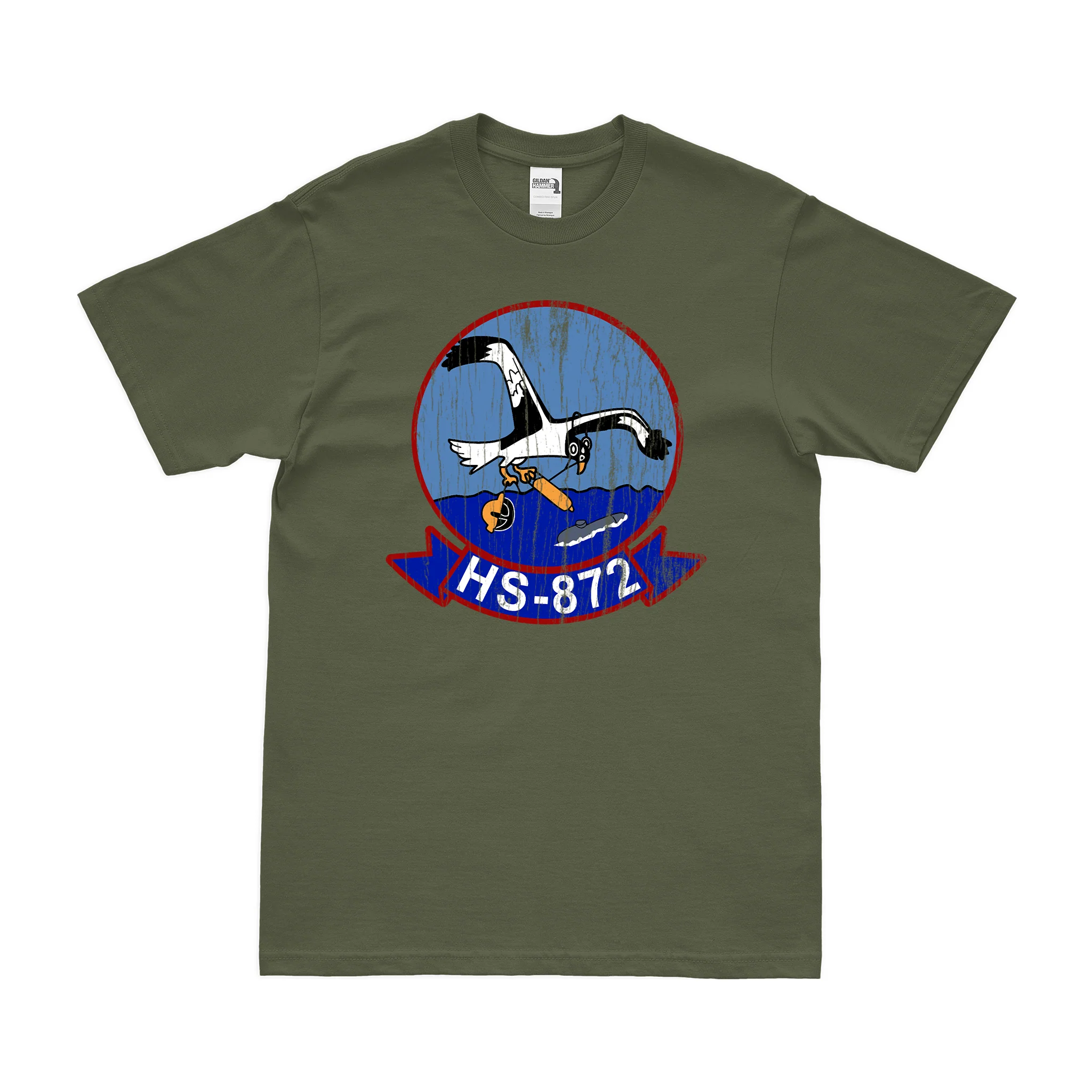 Helicopter Anti-Submarine Squadron 872 (HS-872) T-Shirt - Image 4