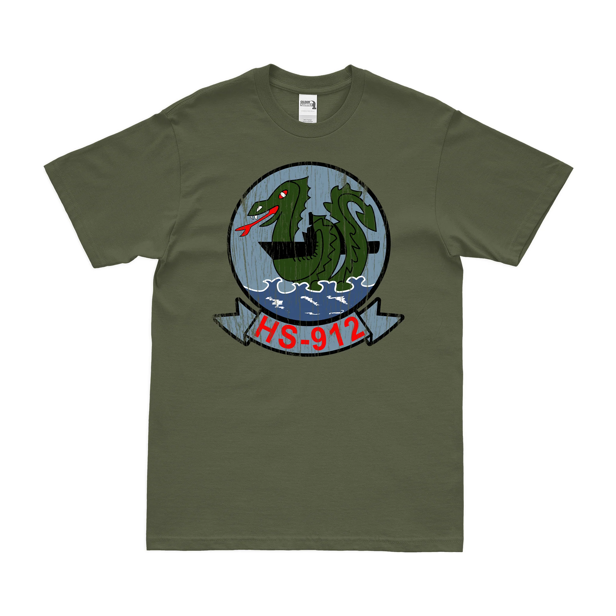 Helicopter Anti-Submarine Squadron 912 (HS-912) T-Shirt - Image 4