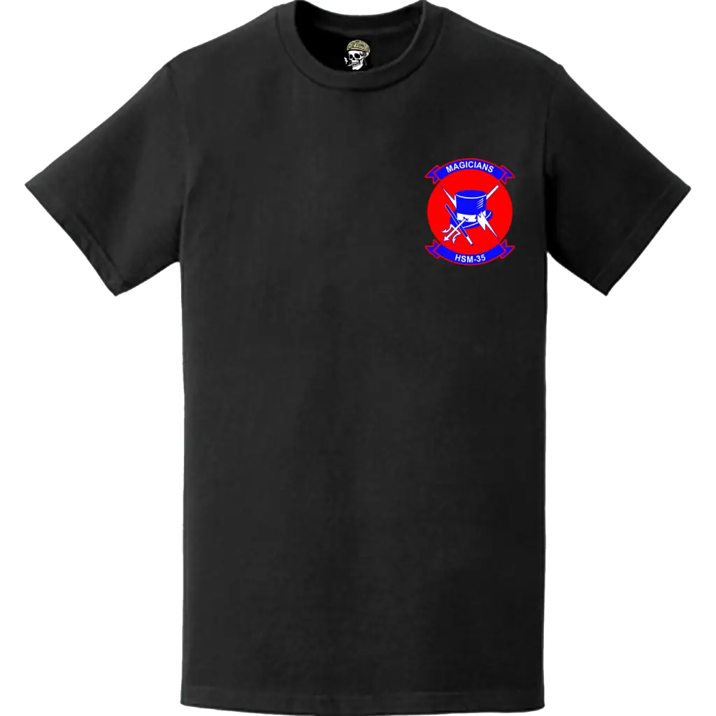 HSM-35 Patch Logo Decal Emblem Left Chest T-Shirt