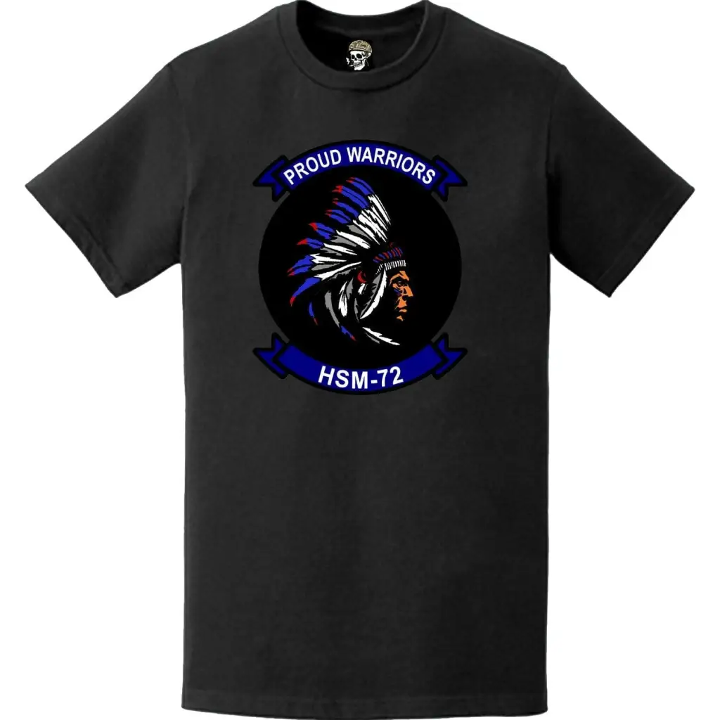 HSM-72 "Proud Warriors" Logo Emblem T-Shirt
