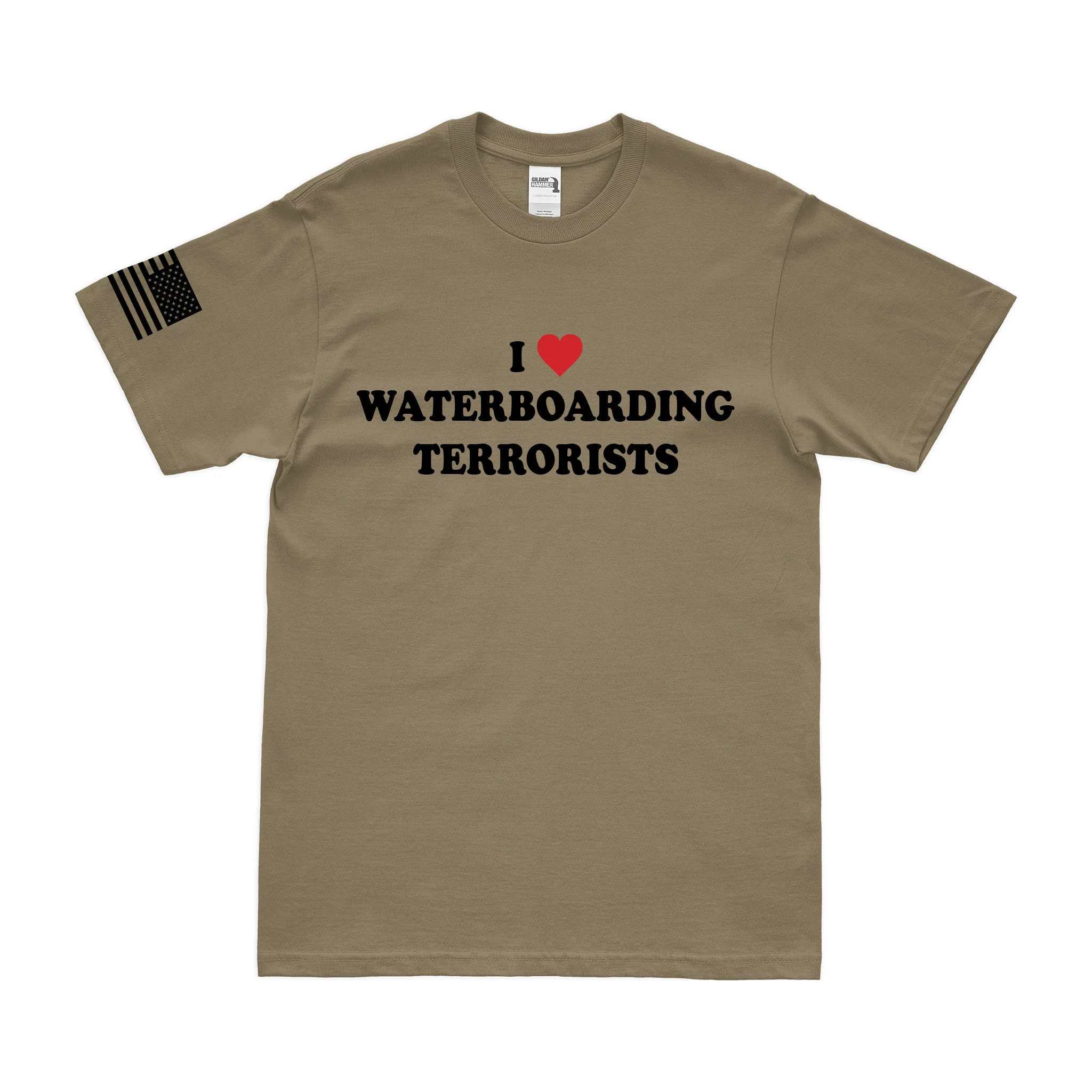 I Love Waterboarding Terror**** T-Shirt