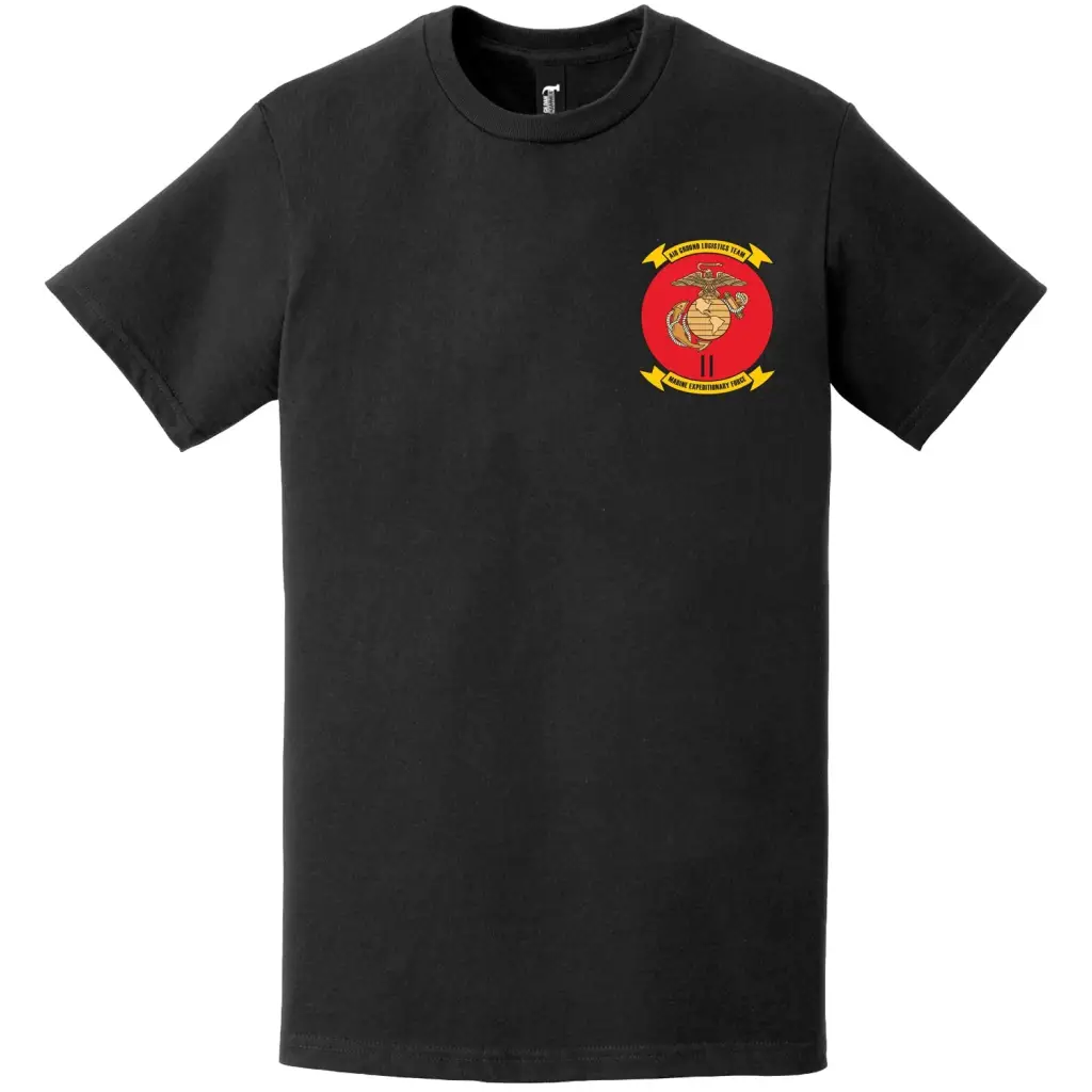 II Marine Expeditionary Force (II MEF) Left Chest Logo Emblem T-Shirt