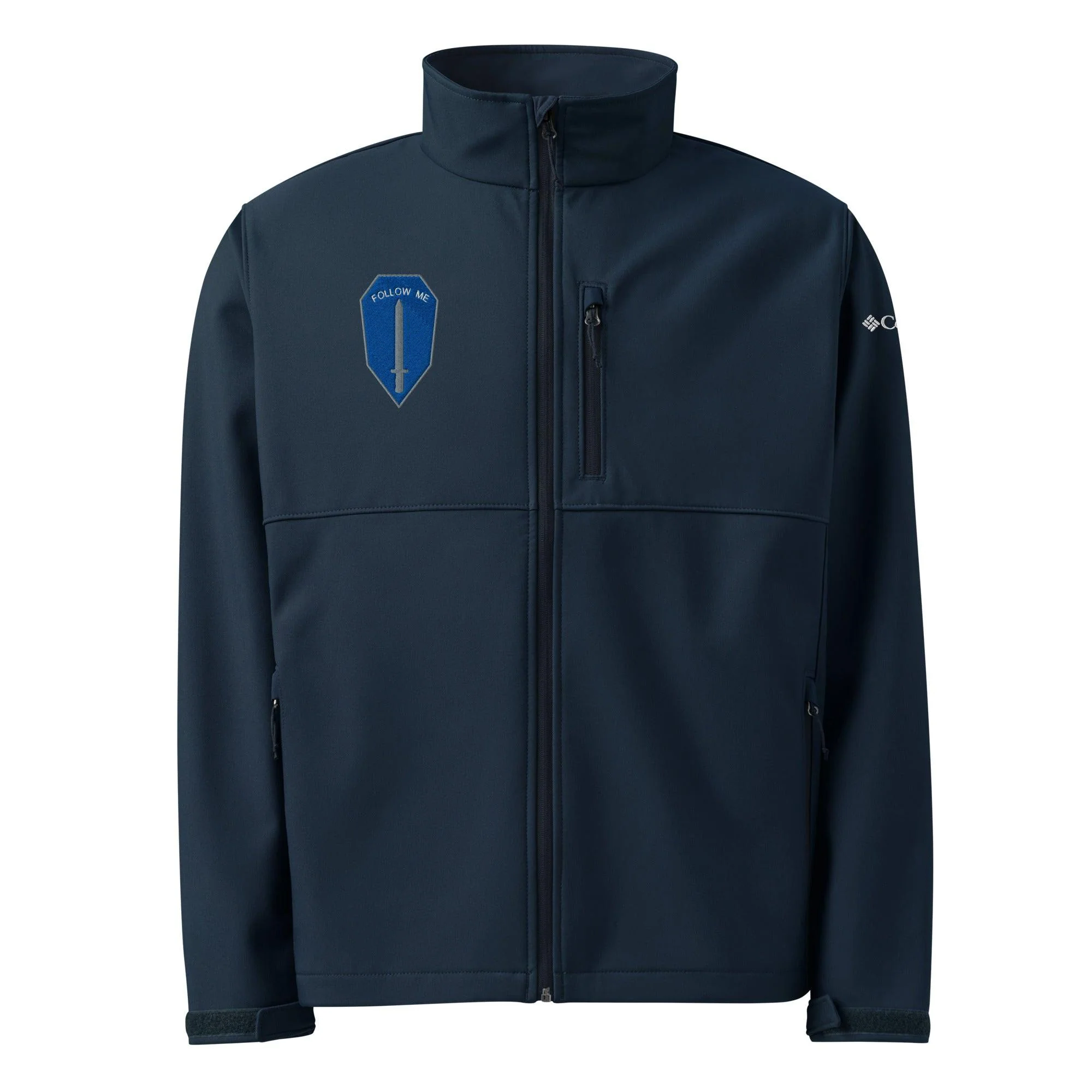 Infantry Embroidered "Follow Me" Columbia® Soft Shell Jacket - Image 8