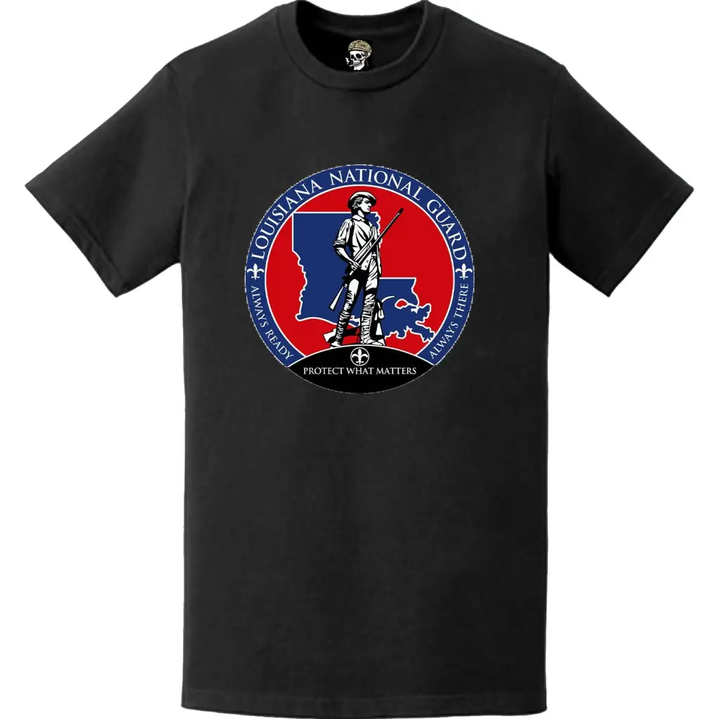 Louisiana National Guard Logo Emblem T-Shirt
