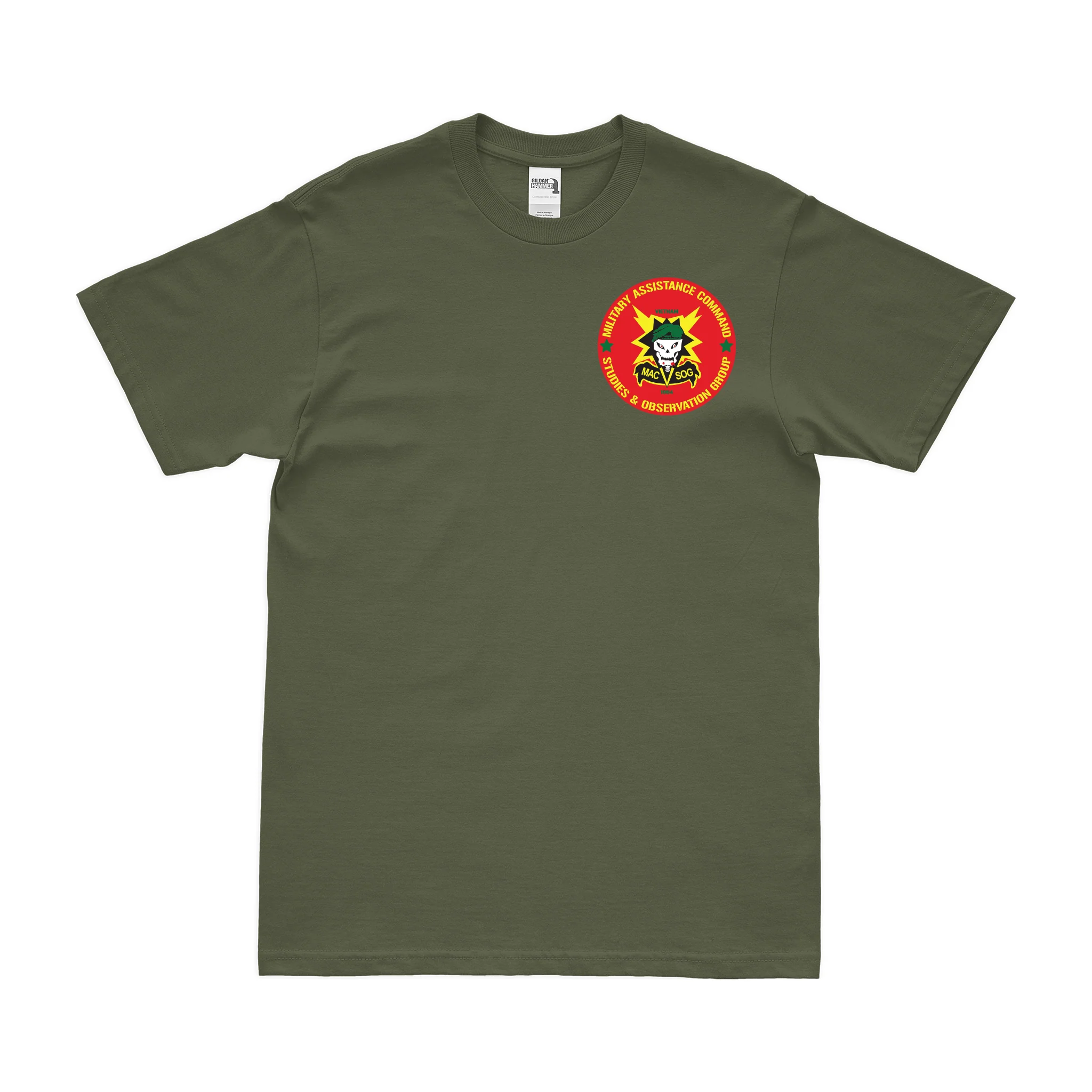 MACV-SOG Left Chest Emblem T-Shirt - Image 2