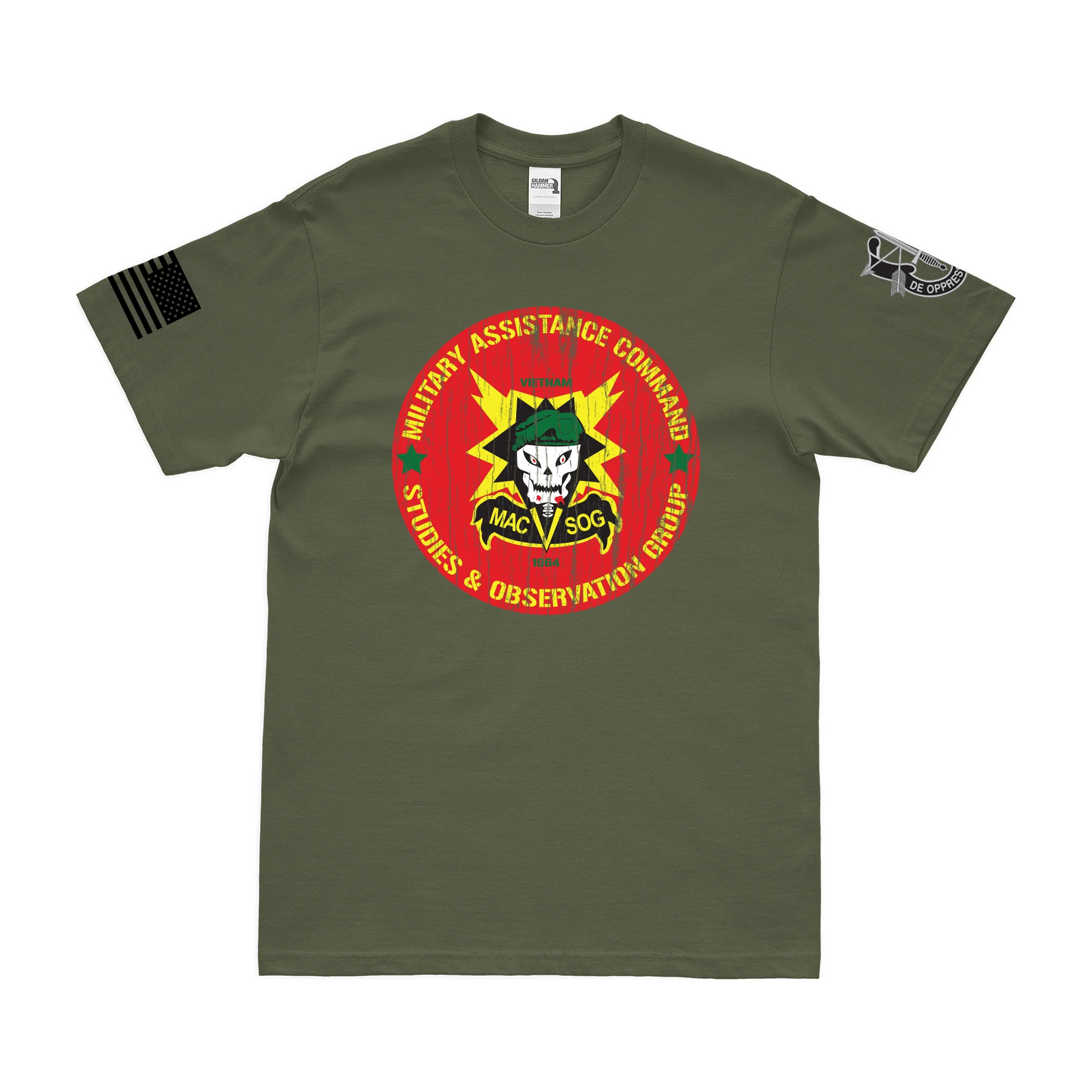 U.S. Army MACV-SOG Vietnam War Legacy T-Shirt - Image 8