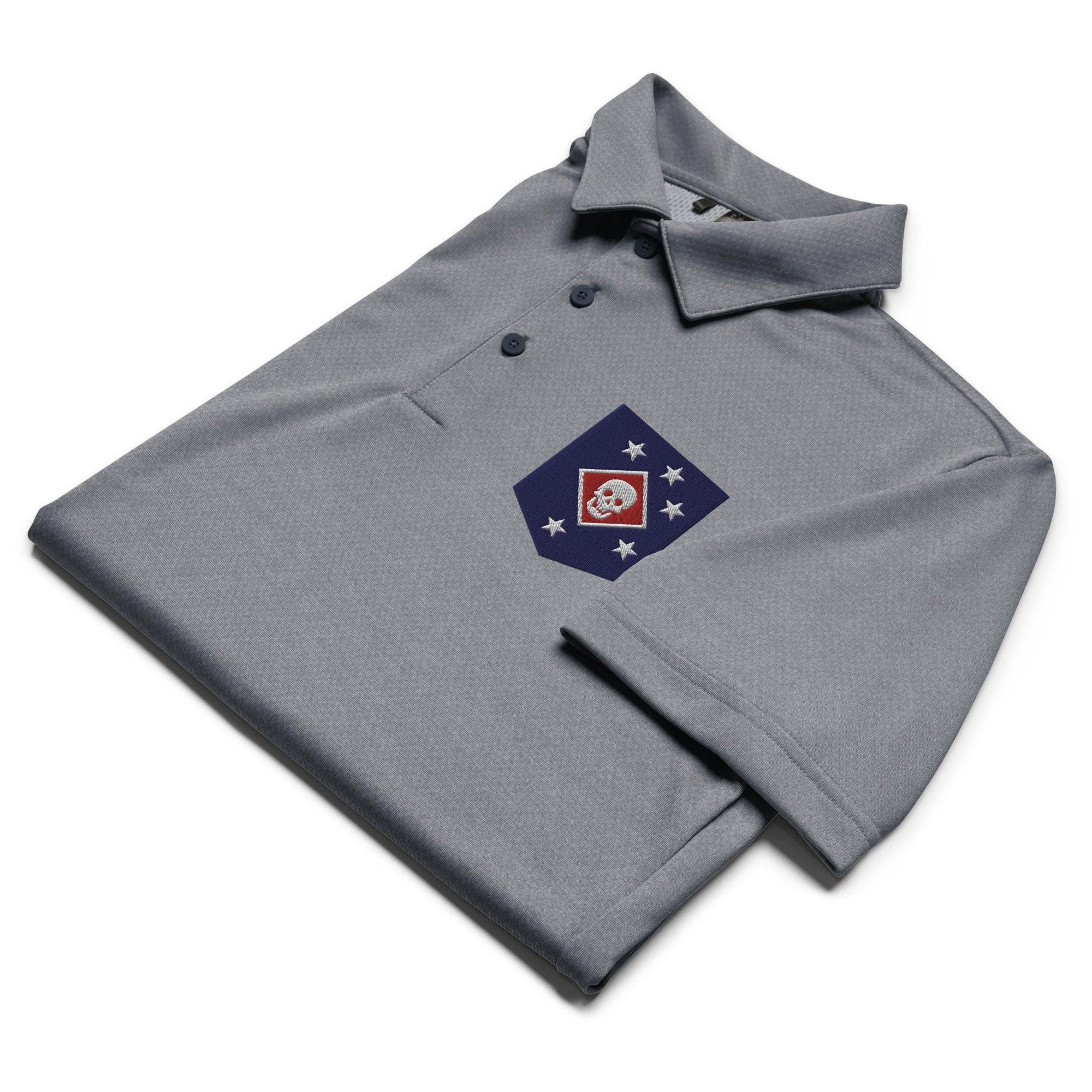 Marine Raiders Embroidered Adidas® Space-Dyed Polo - Image 8