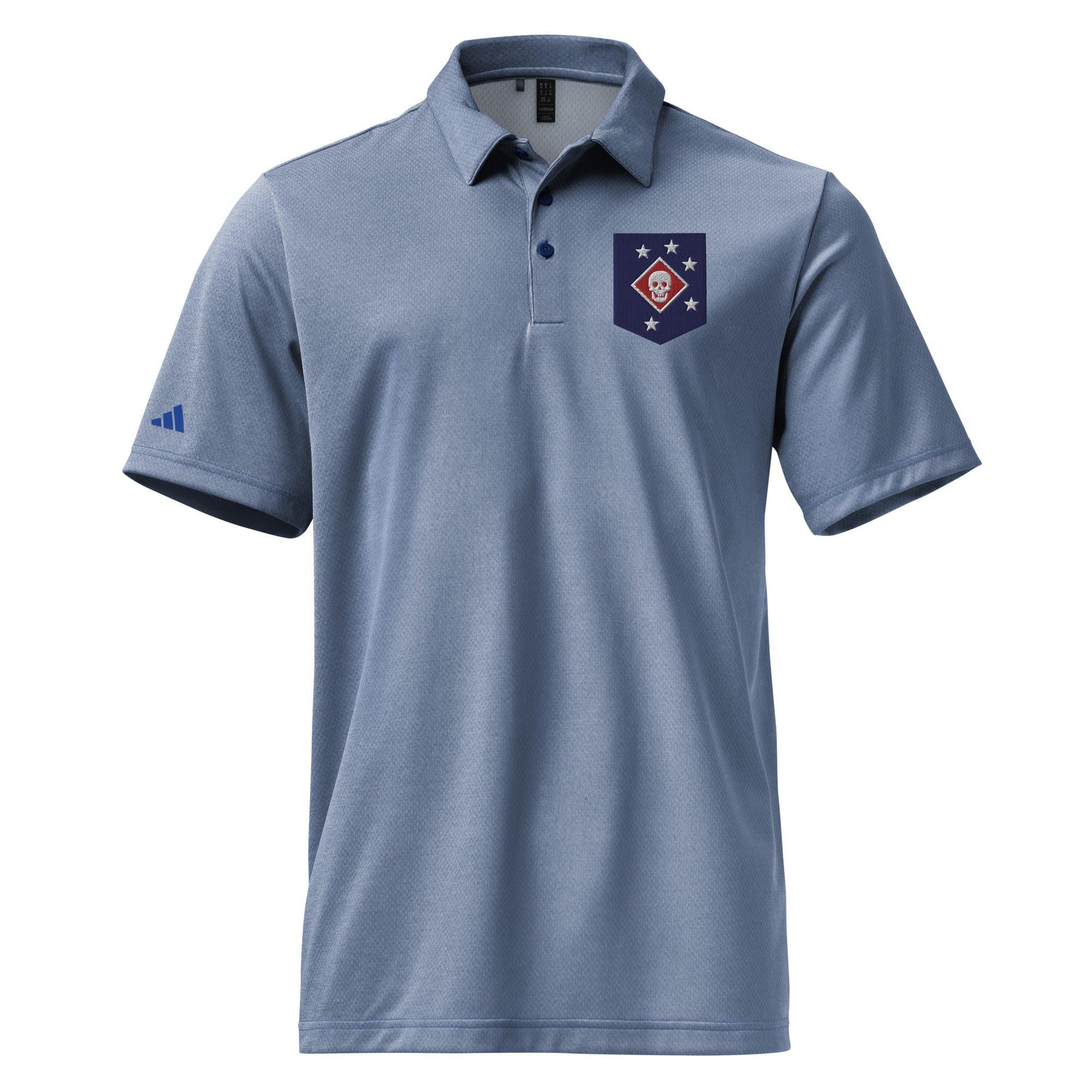 Marine Raiders Embroidered Adidas® Space-Dyed Polo - Image 9