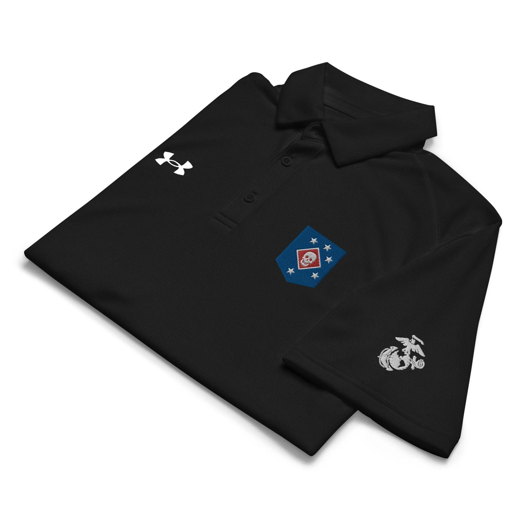 Marine Raiders Embroidered Under Armour® Men's Polo - Image 5
