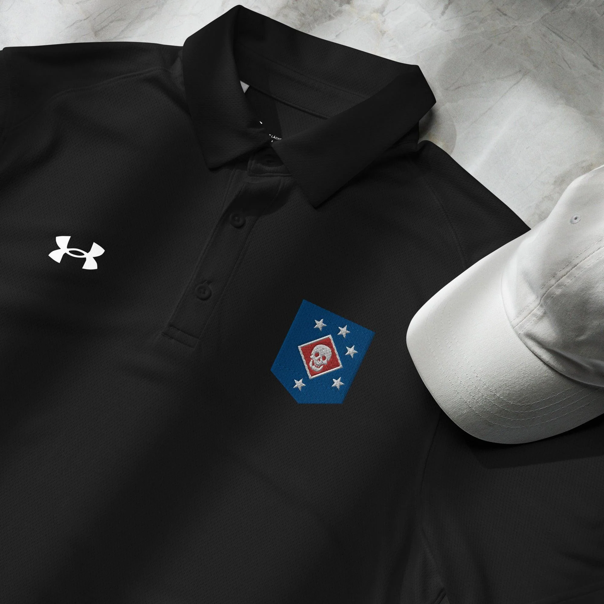 Marine Raiders Embroidered Under Armour® Men's Polo - Image 6