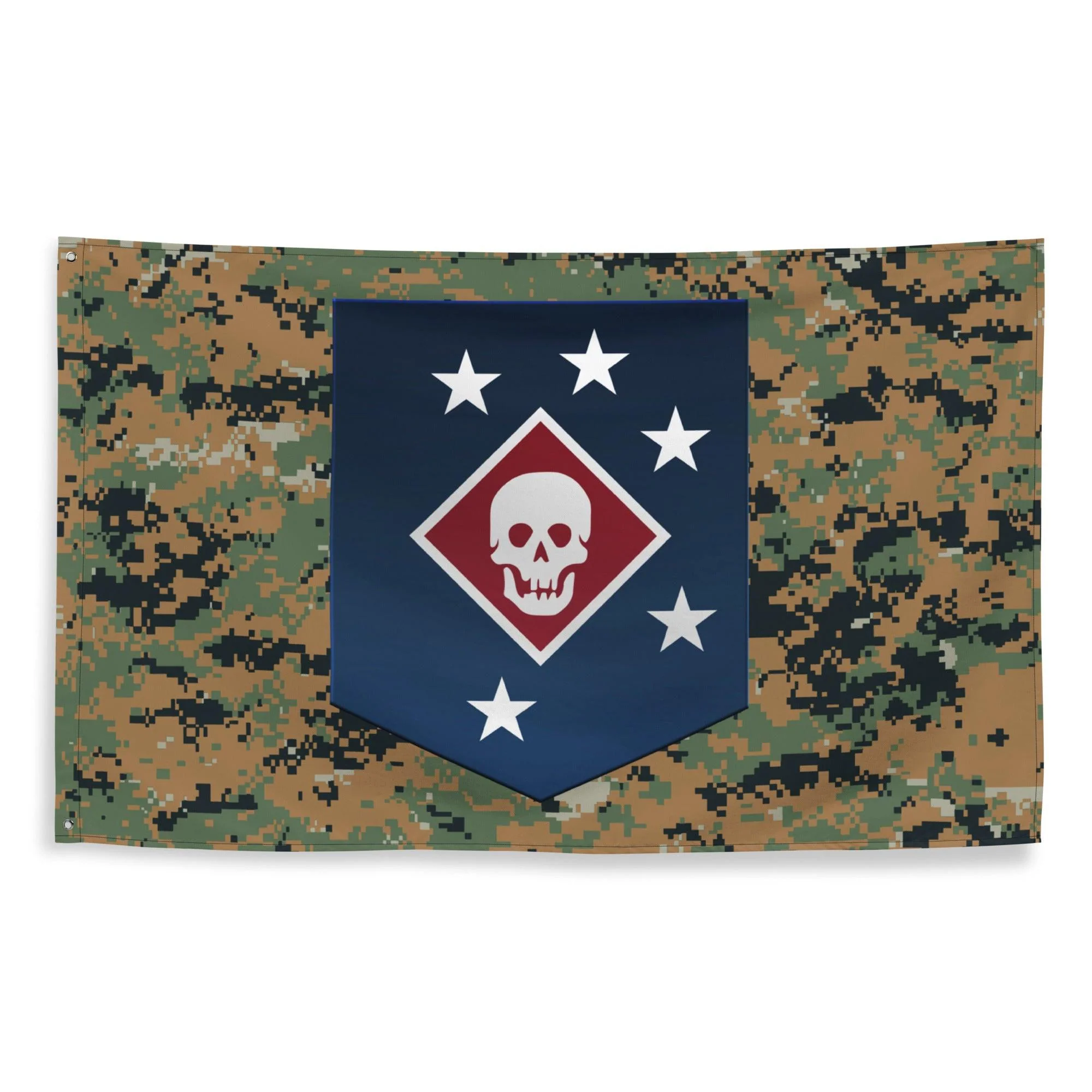 Marine Raiders Woodland MARPAT Flag - Image 6