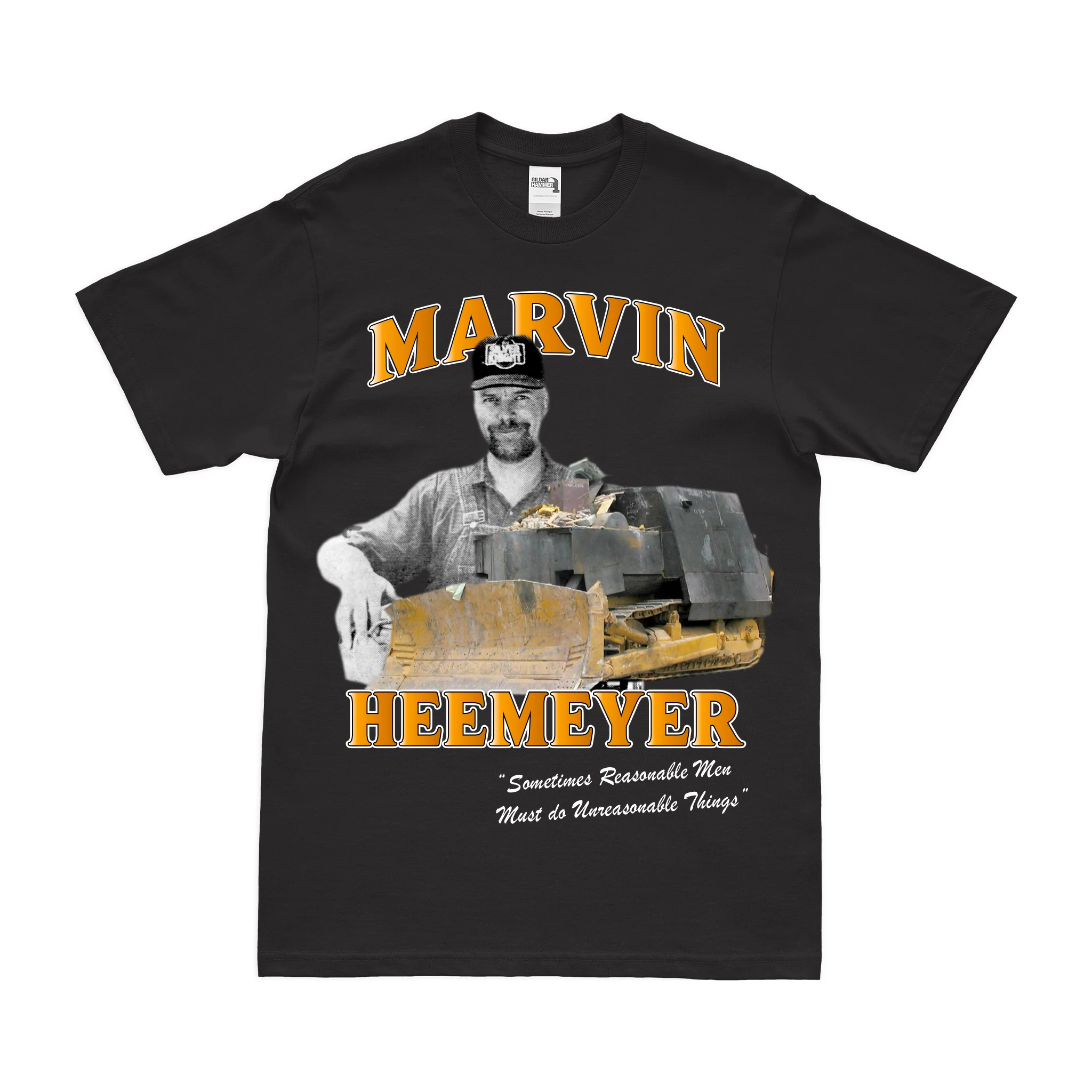 Unleash the Legend: Marvin Heemeyer's Killdozer Uprising Premium T-Shirt