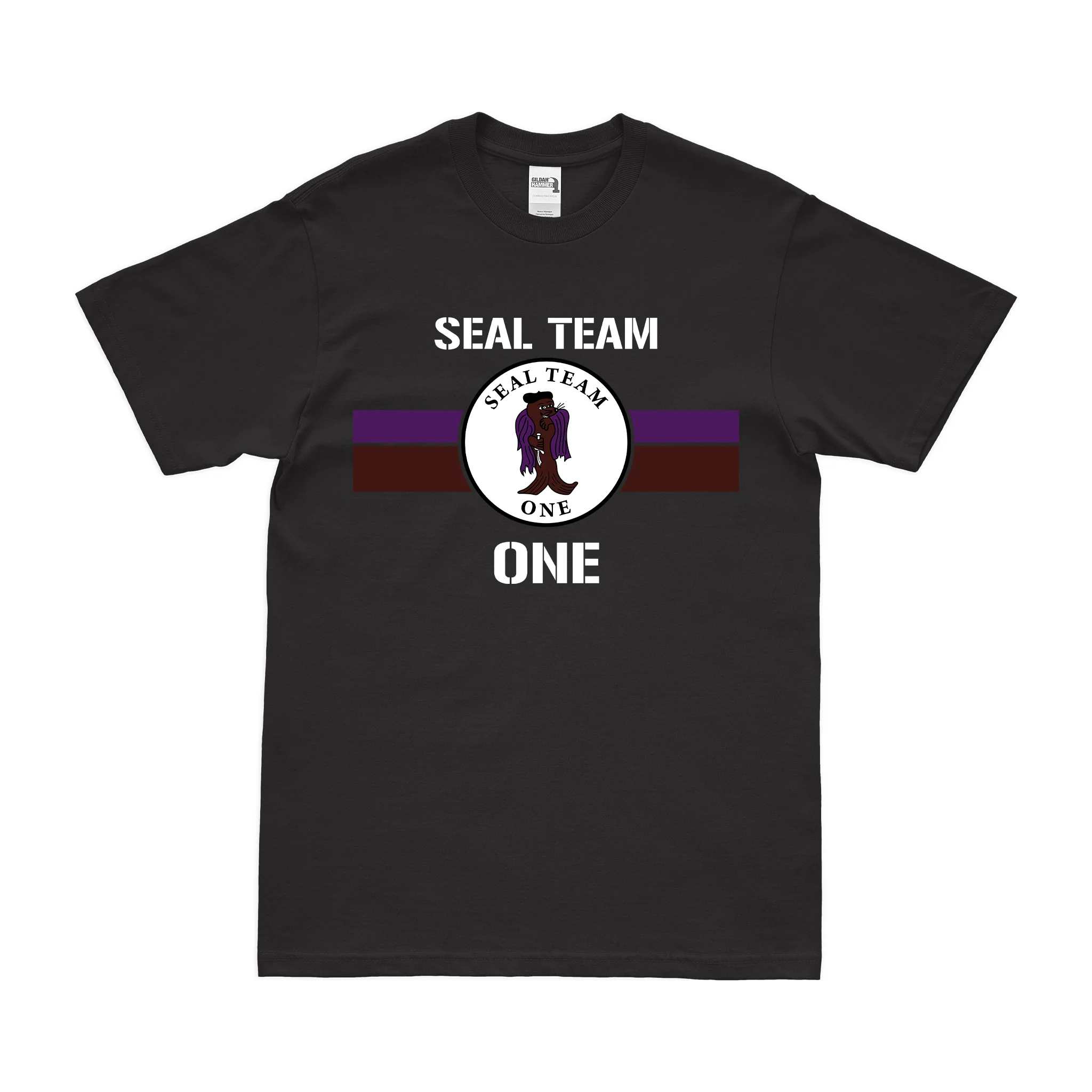 Modern U.S. Navy SEAL Team 1 Emblem T-Shirt