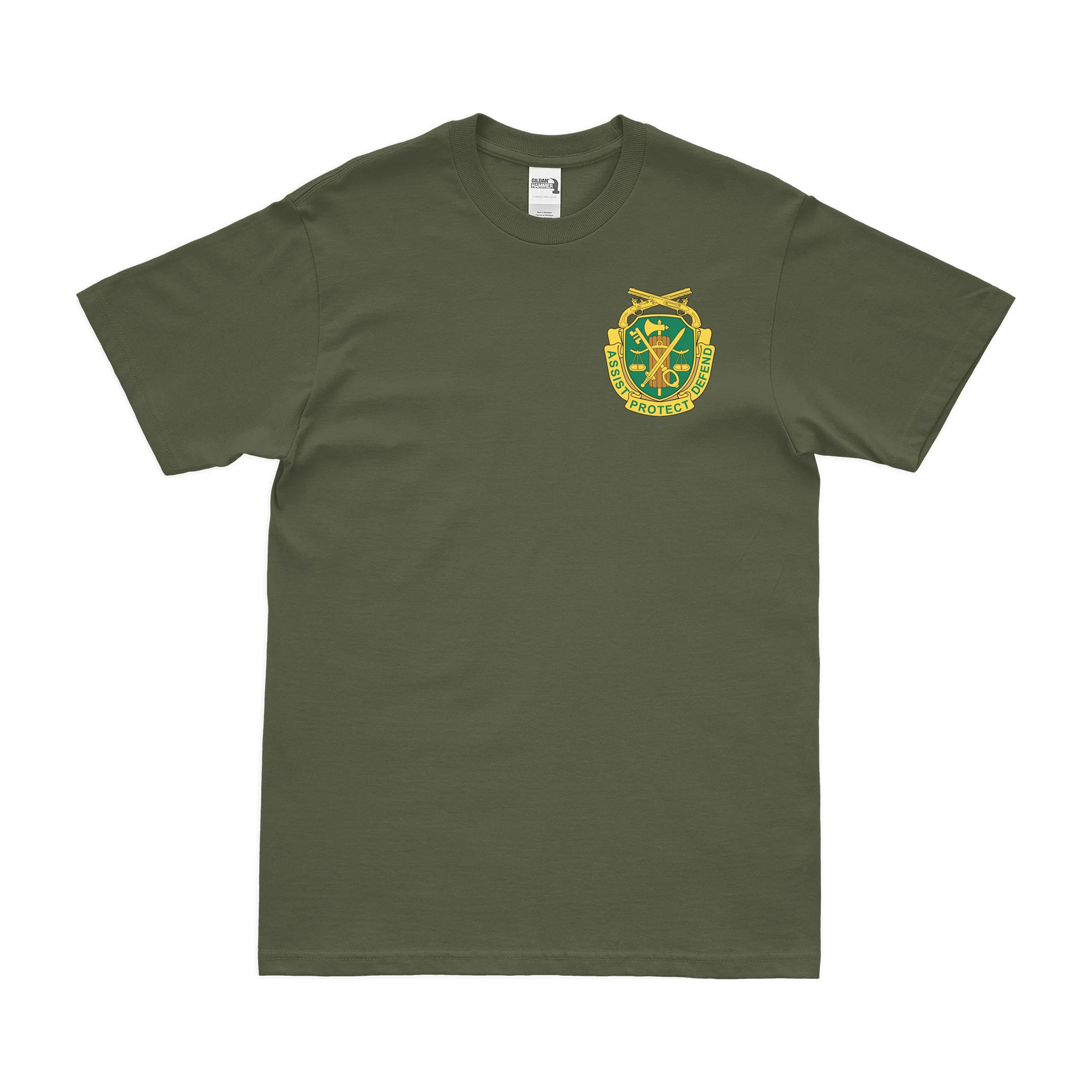 MP Corps Insignia Left Chest Emblem T-Shirt - Image 2