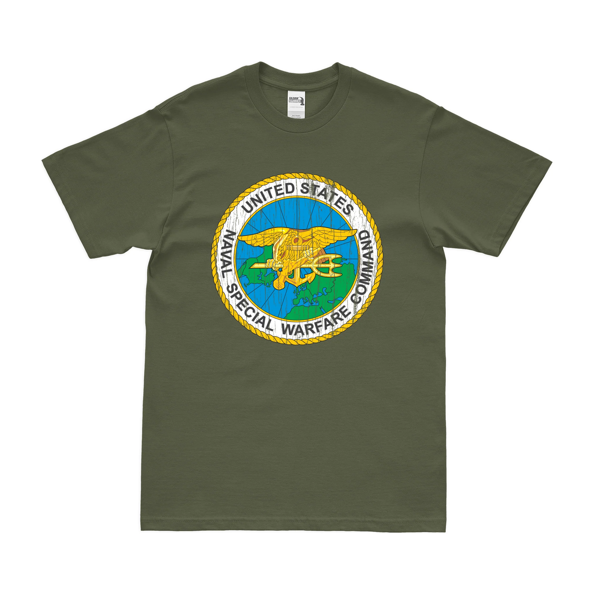 Naval Special Warfare Command (NSW) Emblem T-Shirt - Image 4
