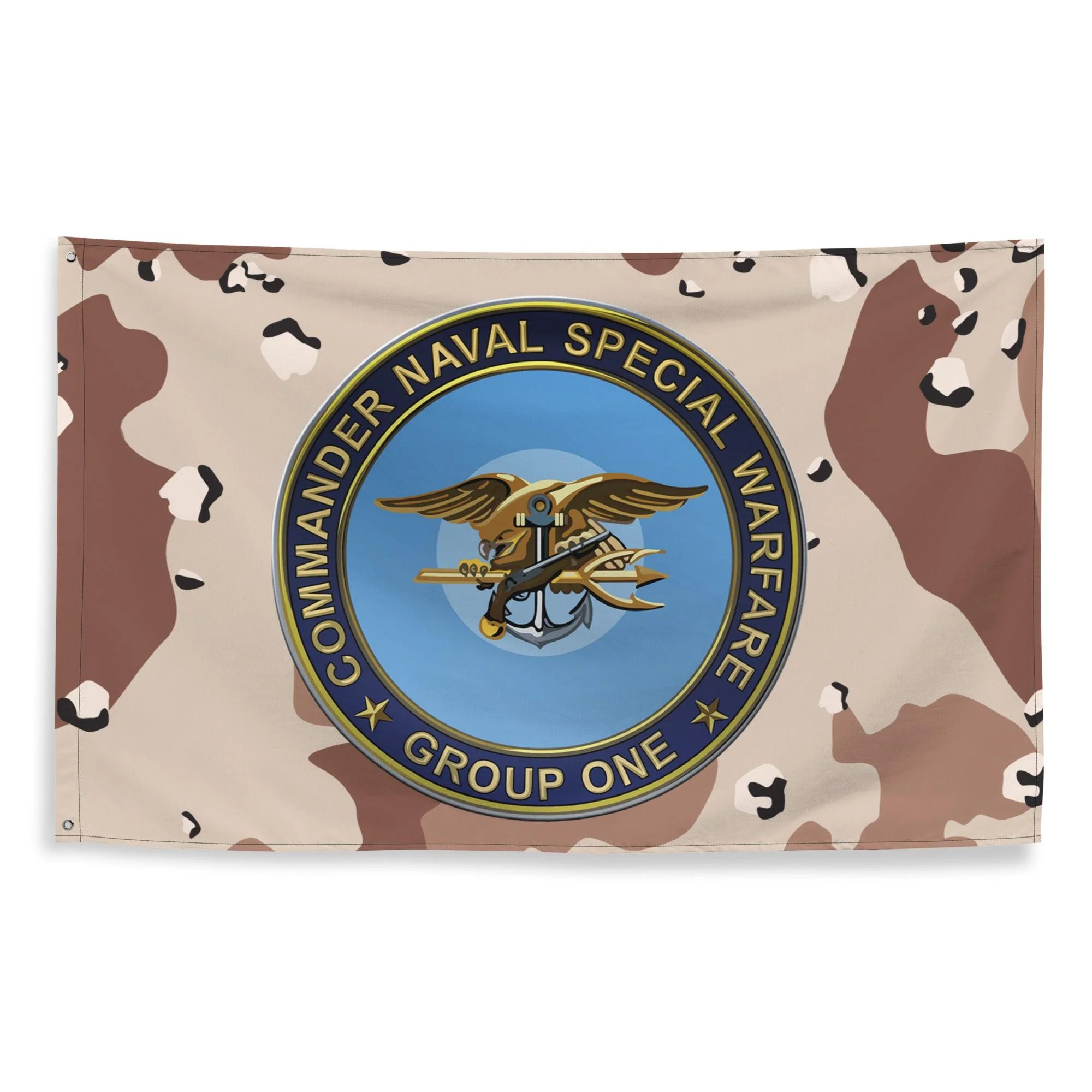 Naval Special Warfare Group 1 (NSWG-1) Chocolate-Chip Camo Flag - Image 4