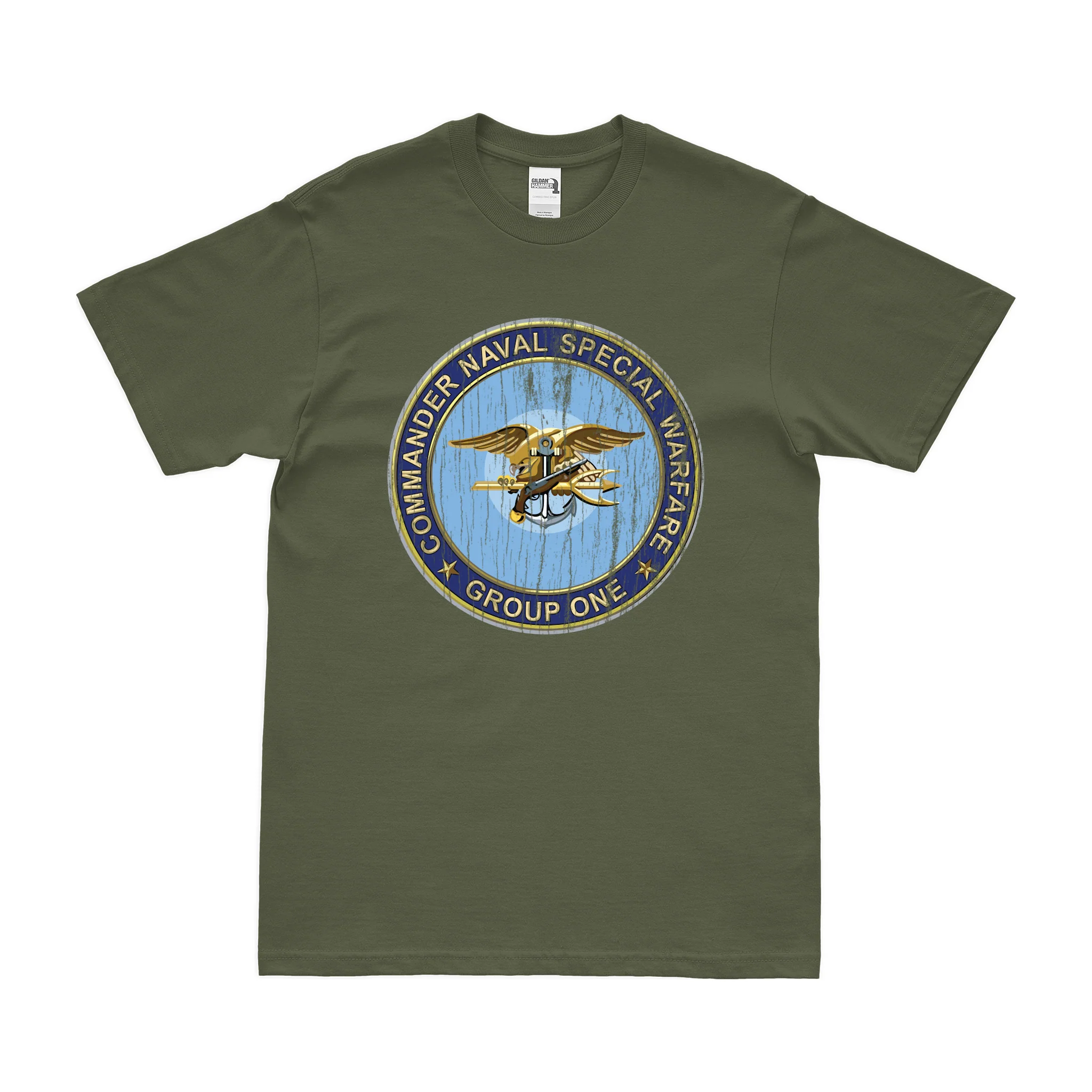 Naval Special Warfare Group 1 (NSWG-1) Emblem T-Shirt - Image 4
