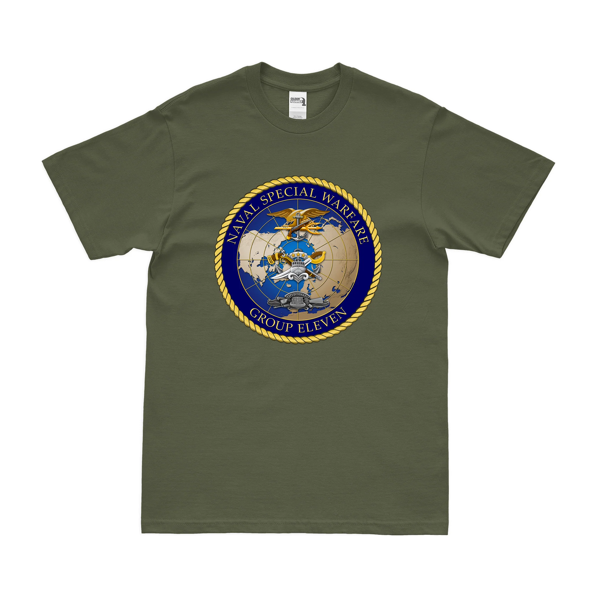 Naval Special Warfare Group 11 (NSWG-11) Emblem T-Shirt - Image 2