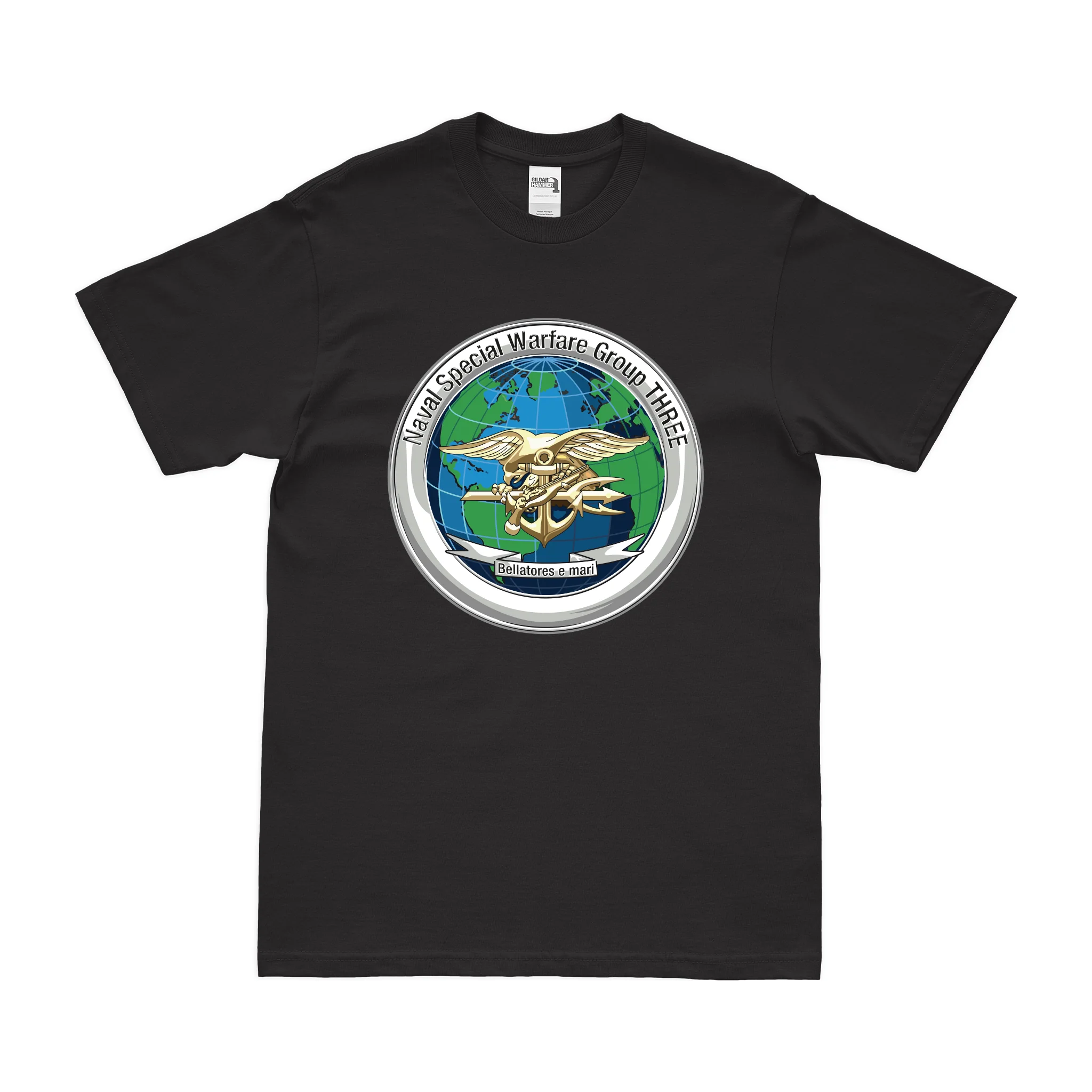 Naval Special Warfare Group 3 (NSWG-3) Emblem T-Shirt