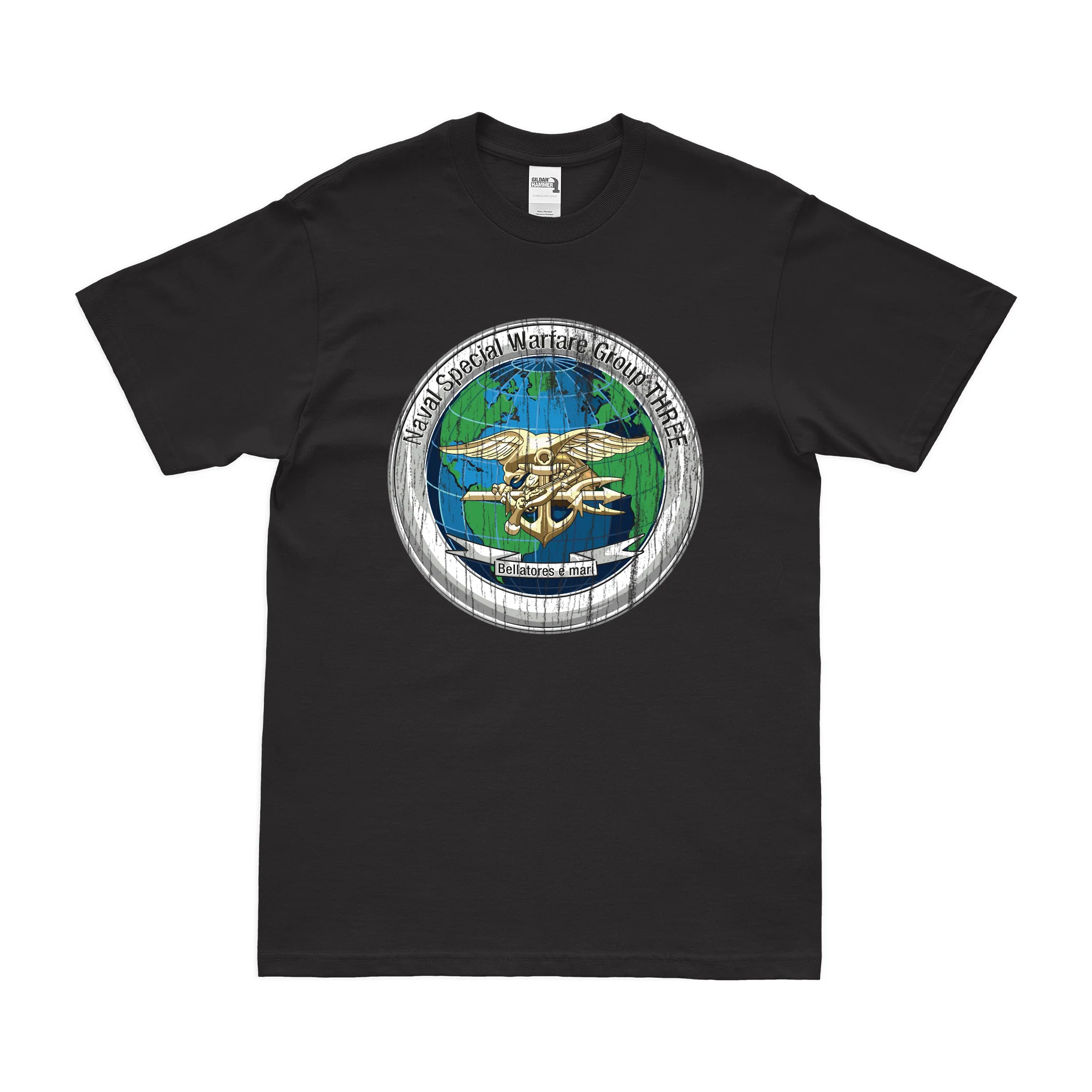 Naval Special Warfare Group 3 (NSWG-3) Emblem T-Shirt - Image 3