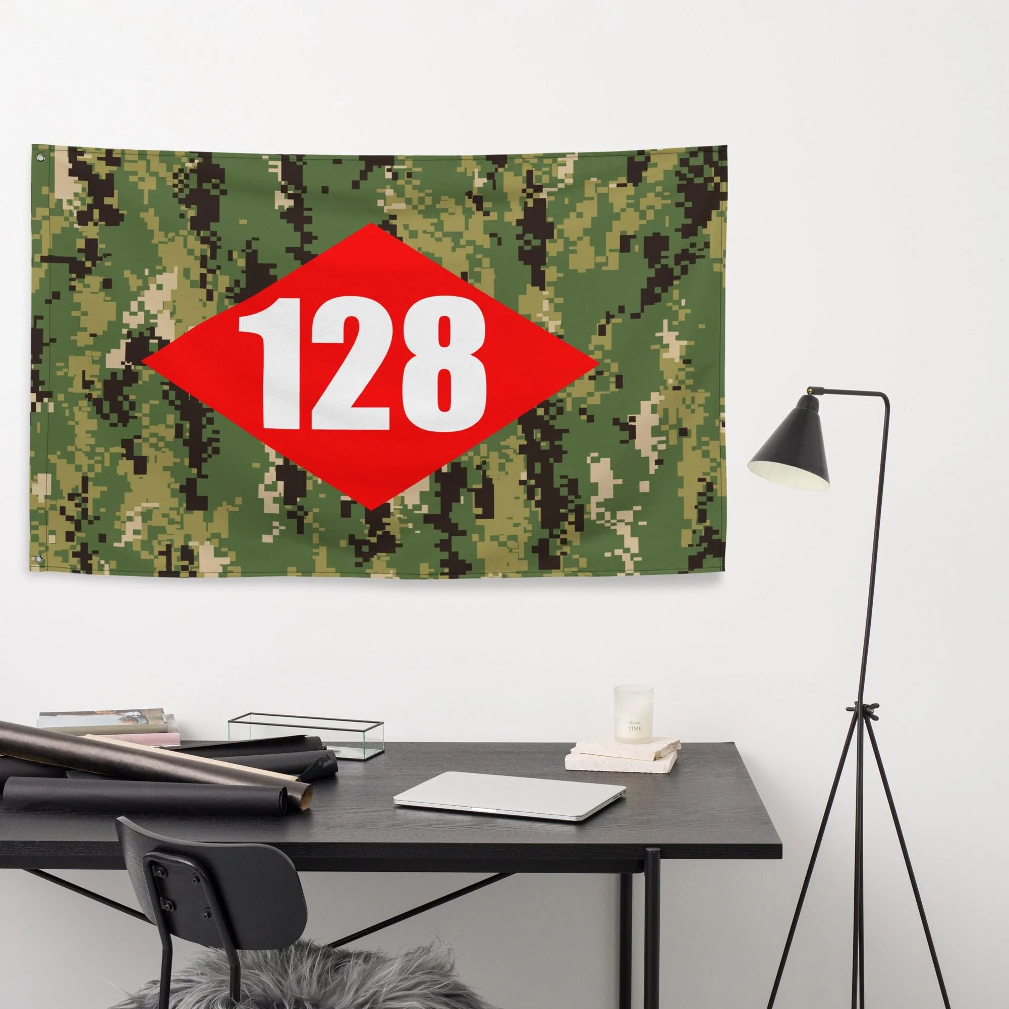 U.S. Navy NMCB-128 Beep Flag - Image 2