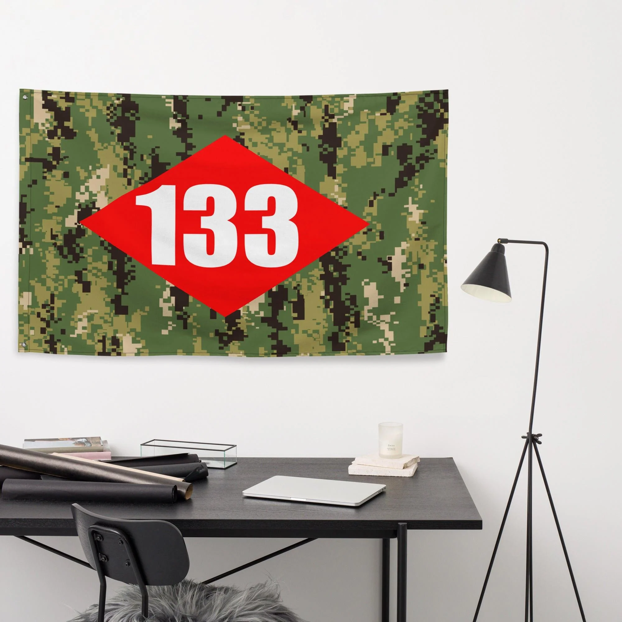 U.S. Navy NMCB-133 Beep Flag - Image 2