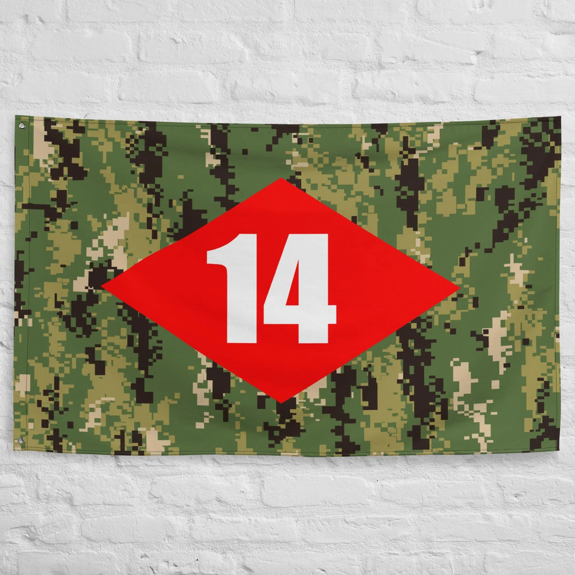 U.S. Navy NMCB-14 Beep Flag - Image 3
