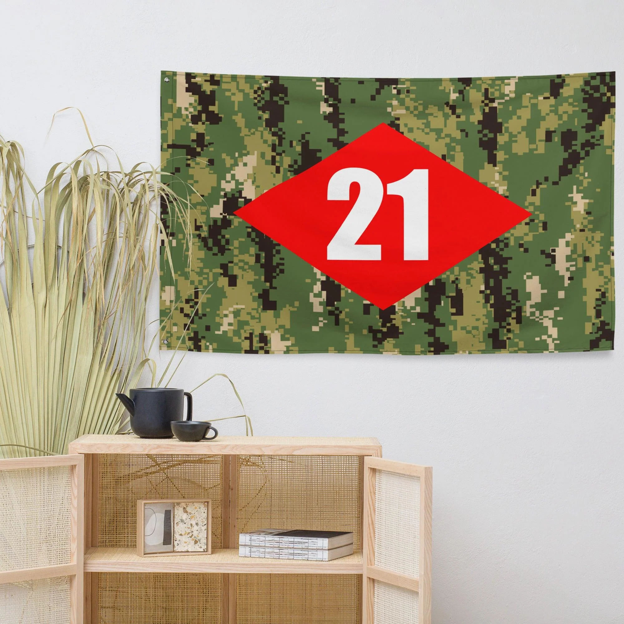U.S. Navy NMCB-21 Beep Flag - Image 3