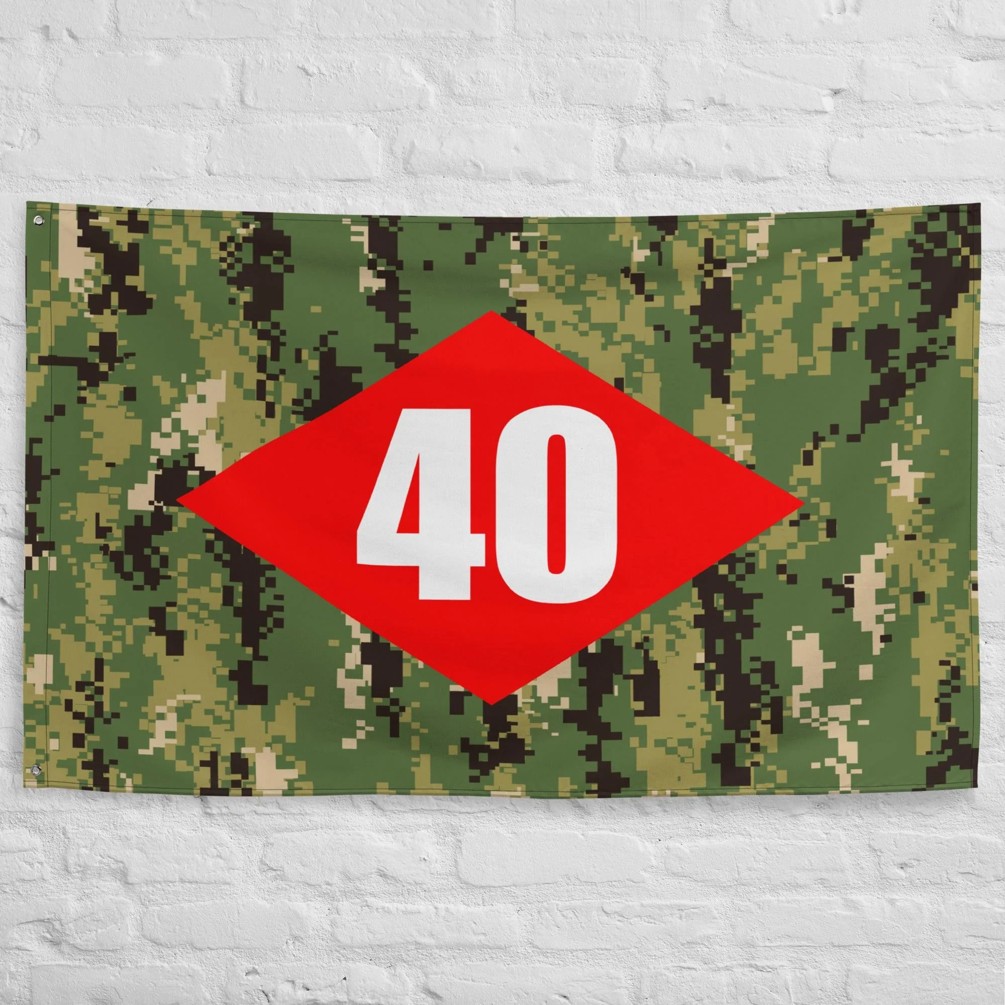 U.S. Navy NMCB-40 Beep Flag - Image 3
