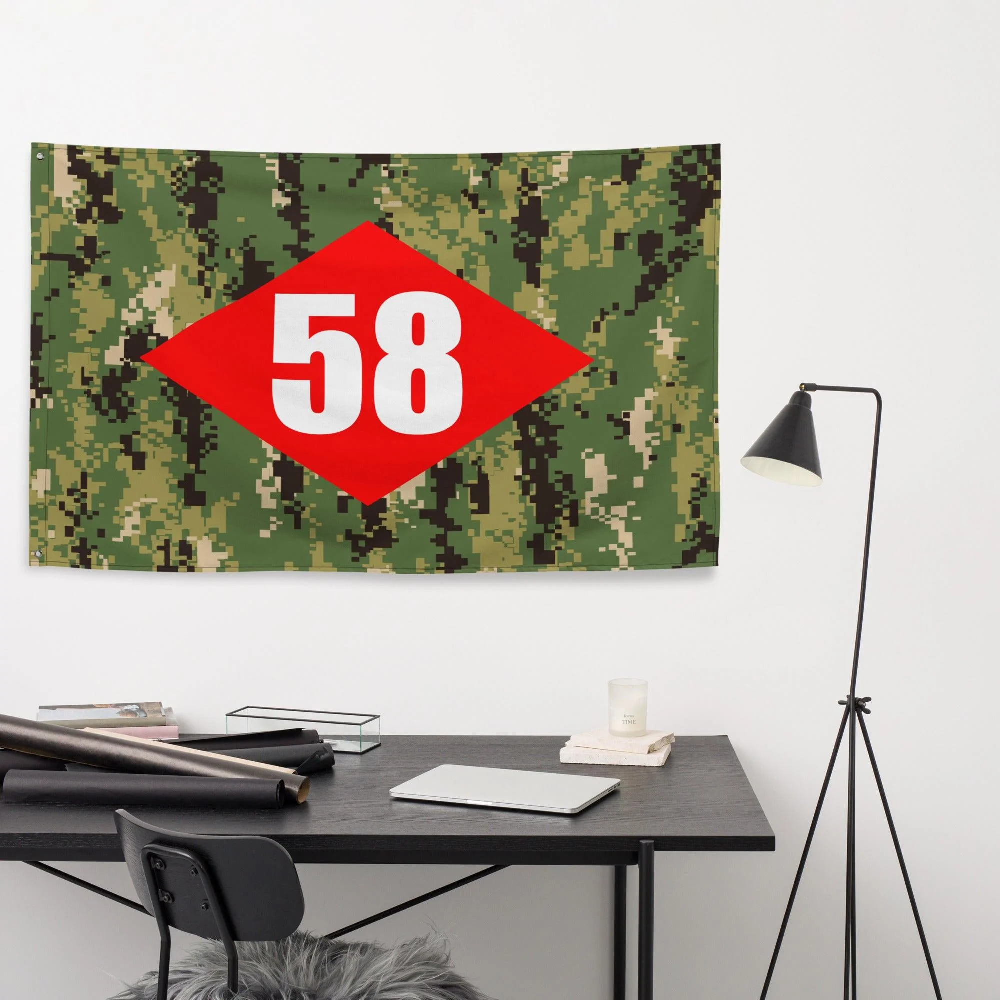 U.S. Navy NMCB-58 Beep Flag - Image 2