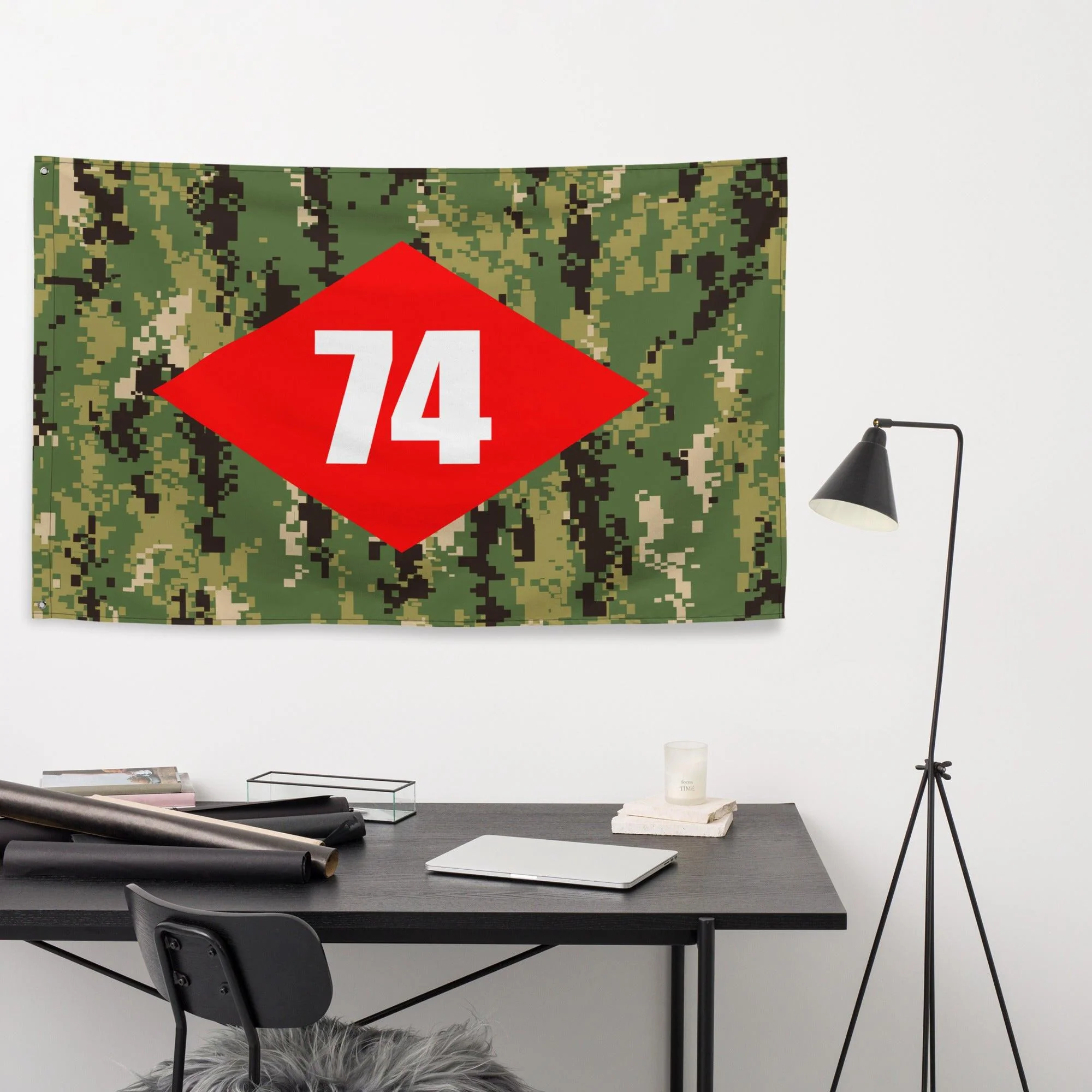U.S. Navy NMCB-74 Beep Flag - Image 2