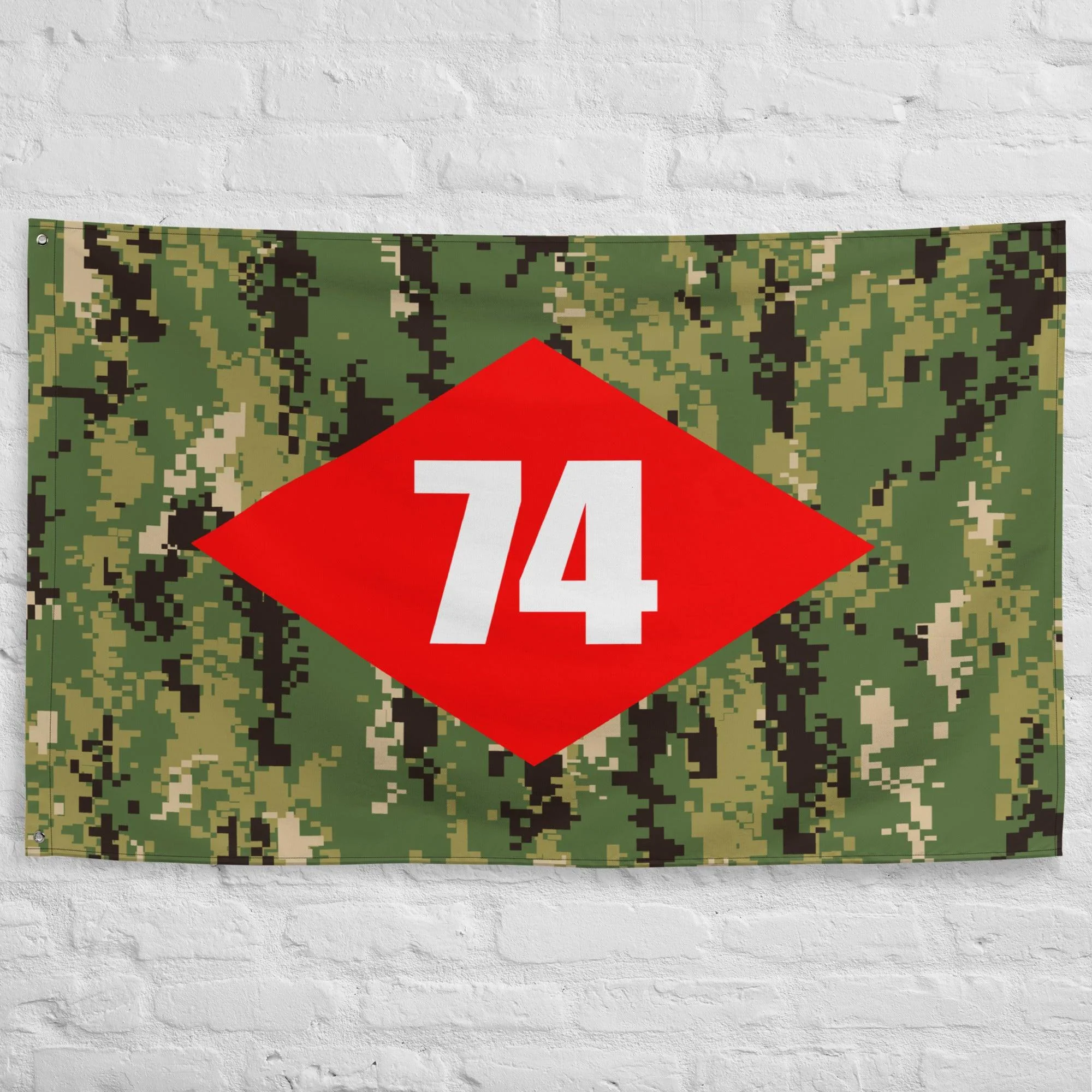 U.S. Navy NMCB-74 Beep Flag - Image 3