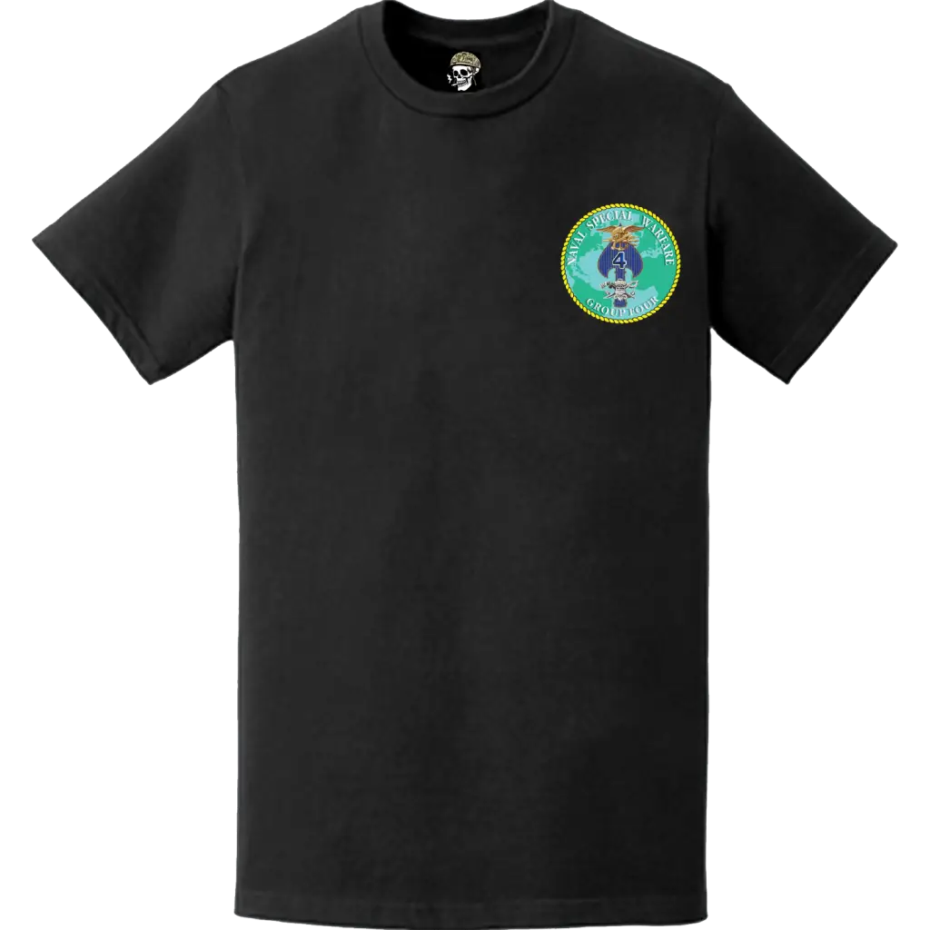 NSWG-4 Logo Emblem Left Chest T-Shirt