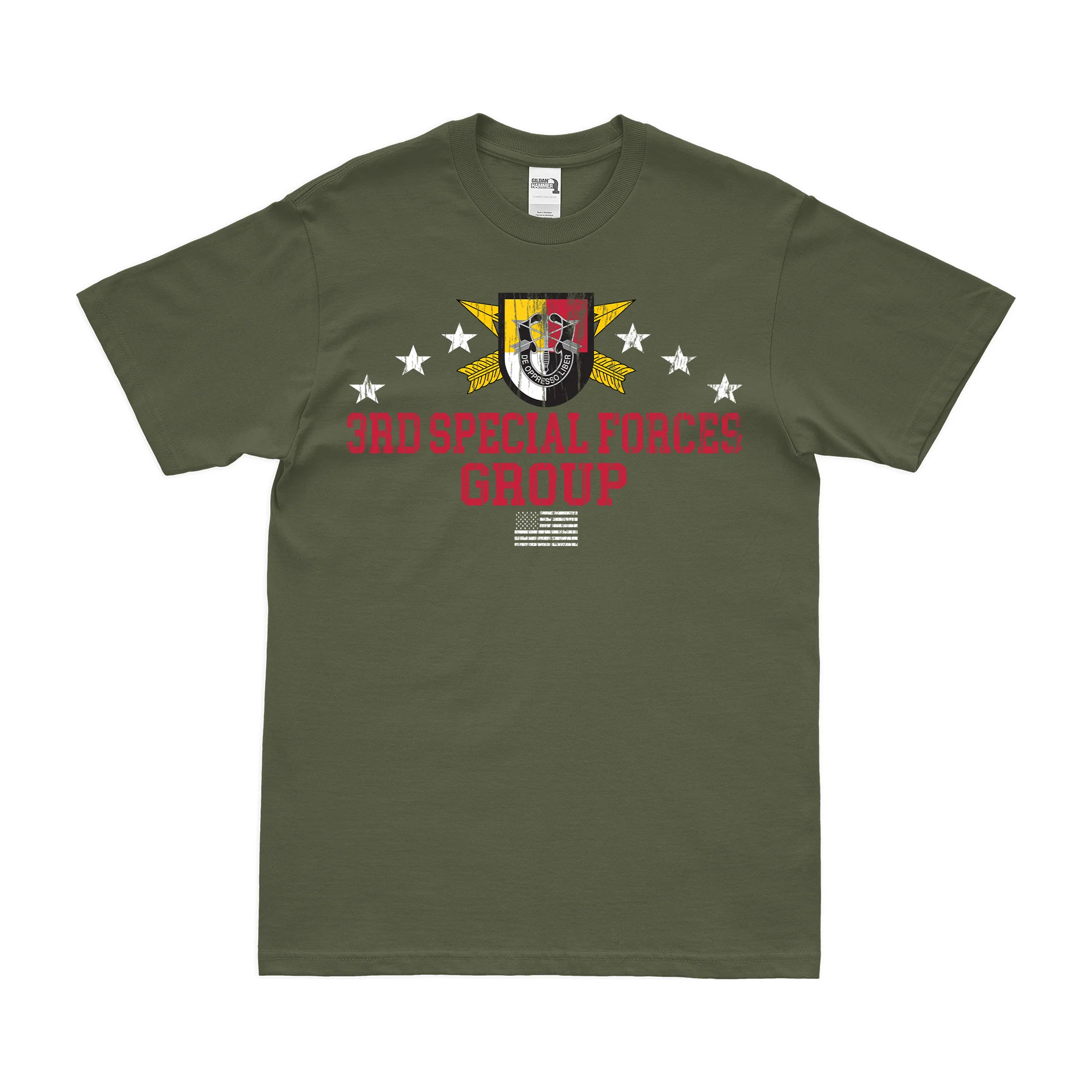 Patriotic 3rd Special Forces Group (3rd SFG) T-Shirt - Image 4