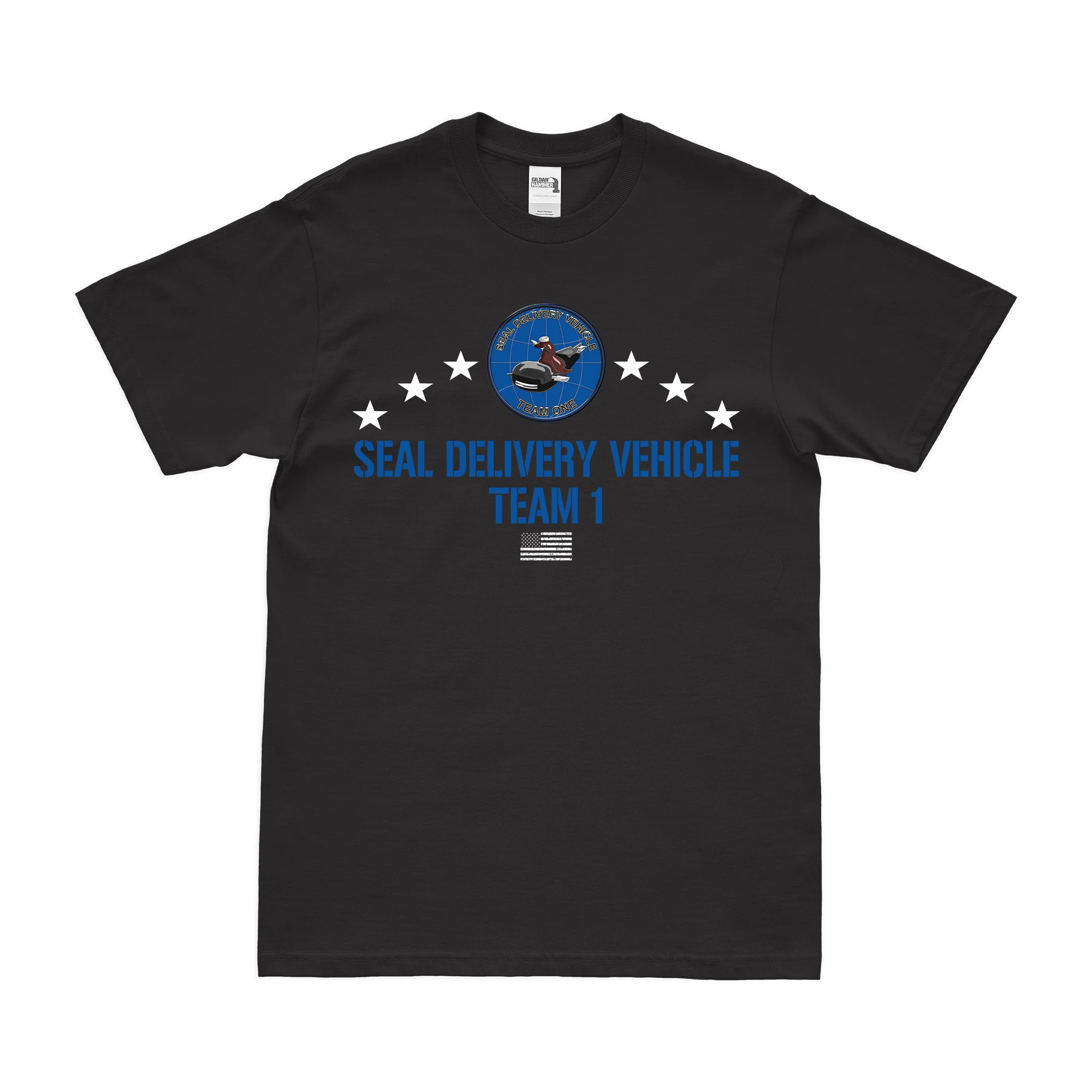 Patriotic SEAL Delivery Vehicle Team 1 (SDVT-1) T-Shirt