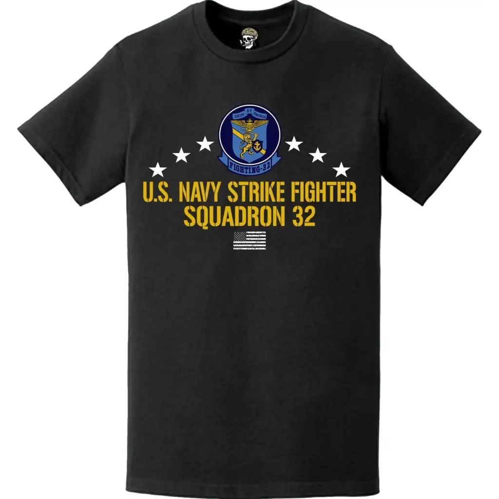 Patriotic Strike Fighter Squadron 32 (VFA-32) T-Shirt