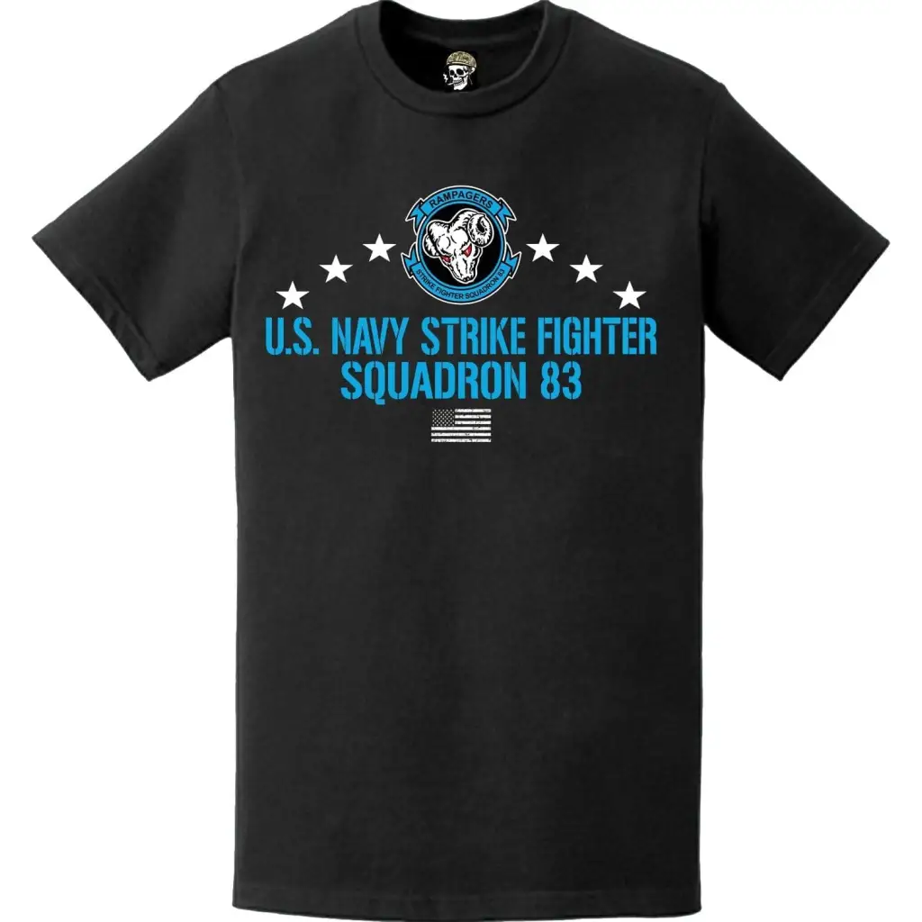 Patriotic Strike Fighter Squadron 83 (VFA-83) T-Shirt
