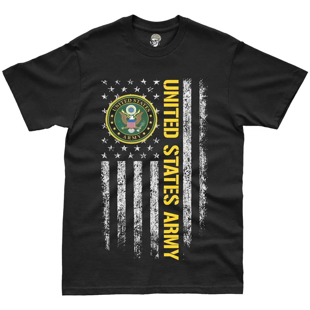 Patriotic U.S. Army American Flag T-Shirt
