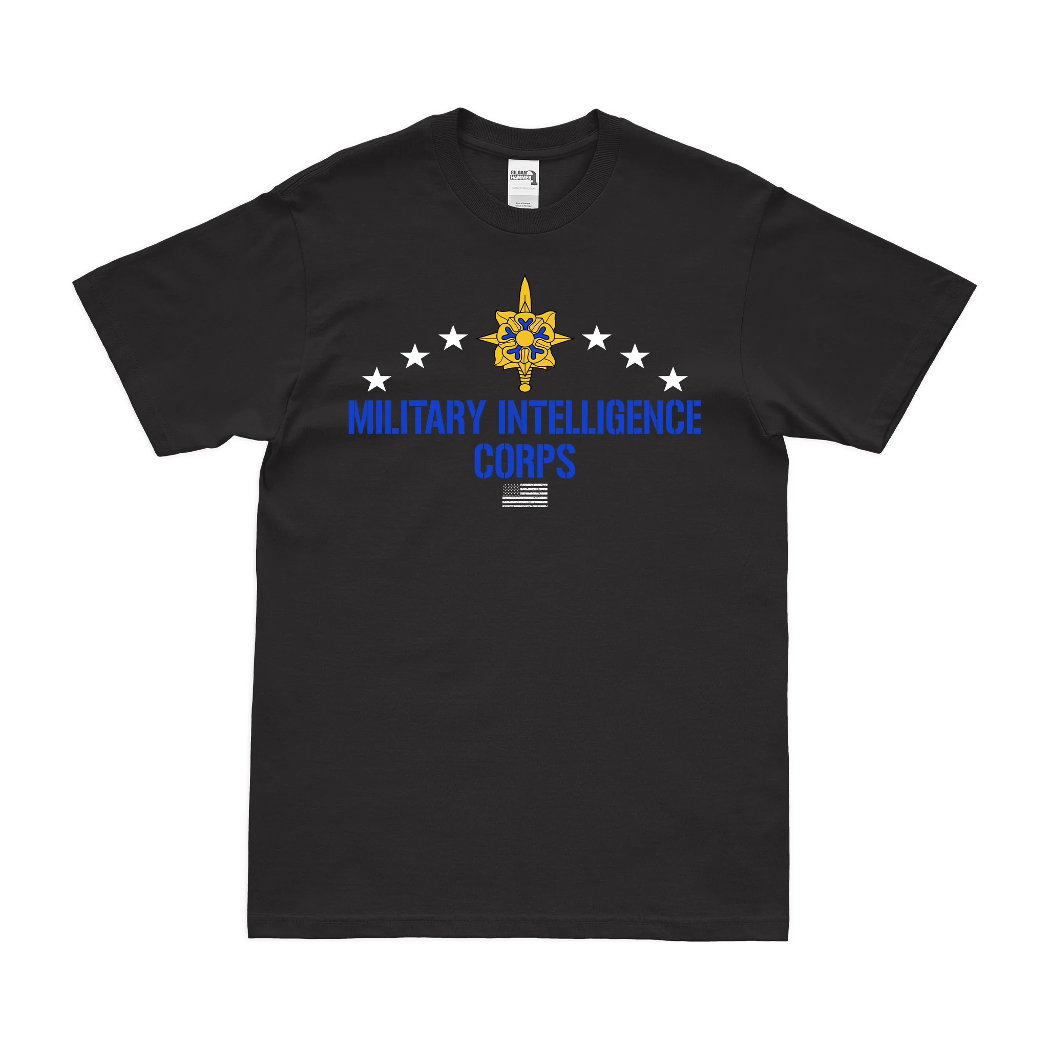 Patriotic U.S. Army Military Intel Corps T-Shirt