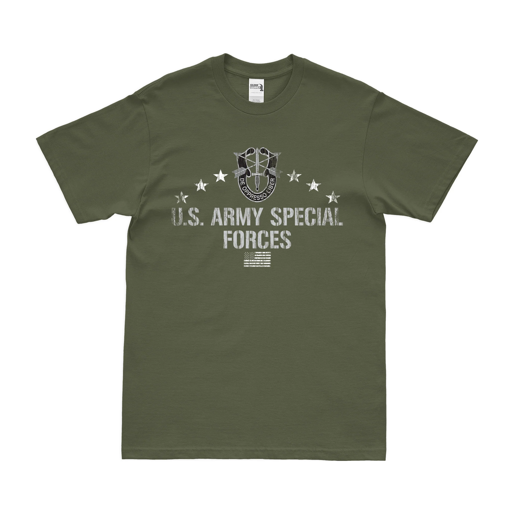 Patriotic U.S. Army Special Forces T-Shirt - Image 4