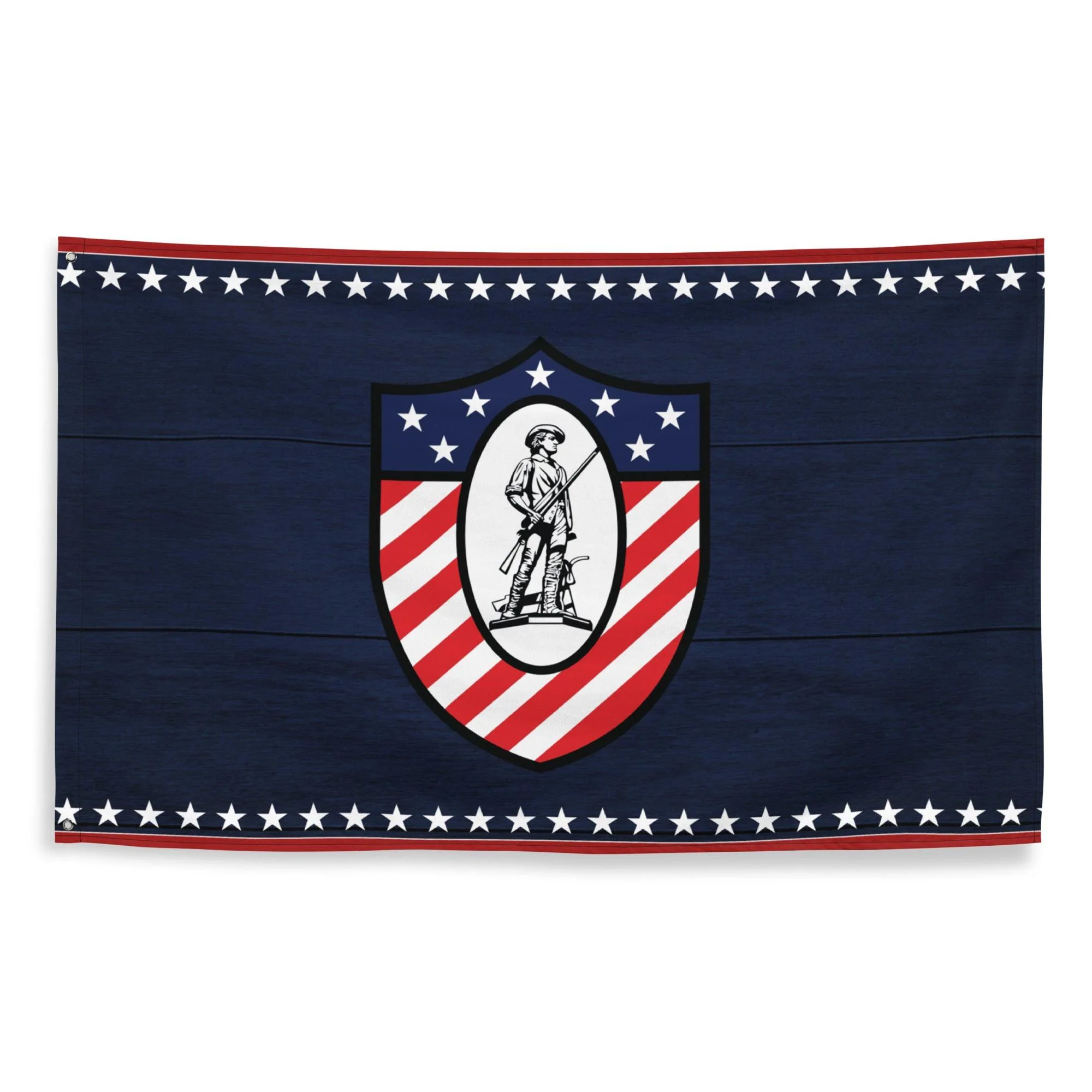 Patriotic USS Ranger (CV-61) Aircraft Carrier Flag - Image 4