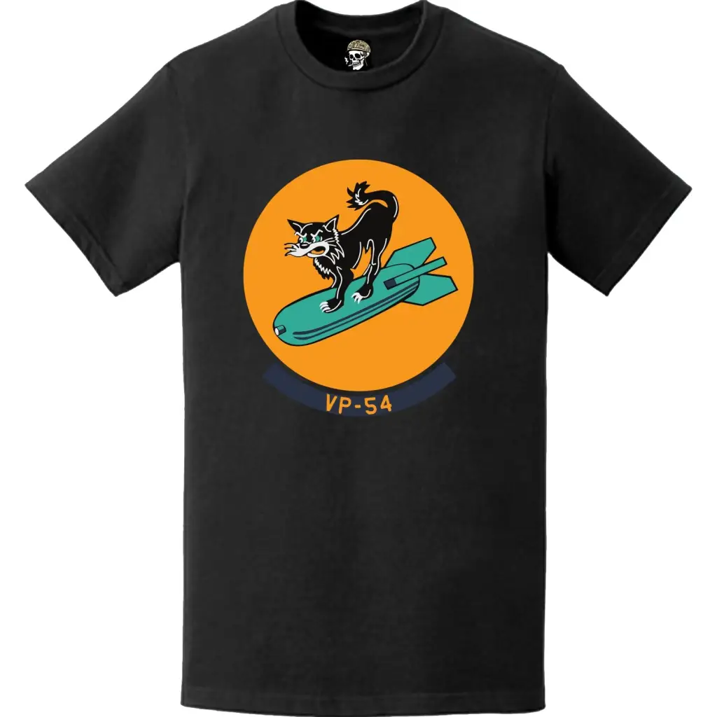 Patrol Squadron 54 (VP-54) U.S. Navy Patch Logo Decal Emblem Chest T-Shirt