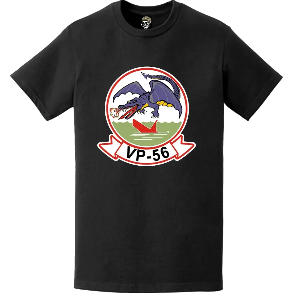 Patrol Squadron 56 (VP-56) Patch Logo Decal Emblem Chest T-Shirt