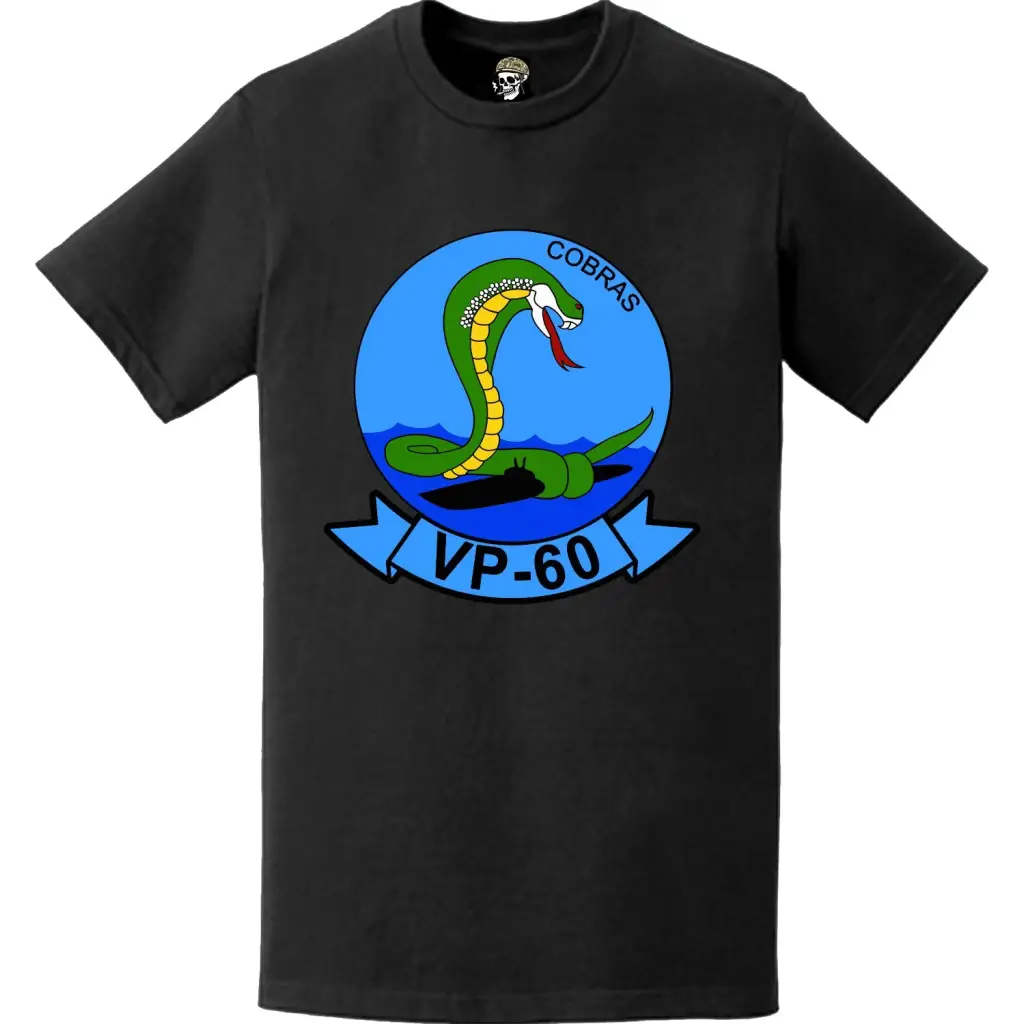 Patrol Squadron 60 (VP-60) U.S. Navy Patch Logo Decal Emblem Chest T-Shirt