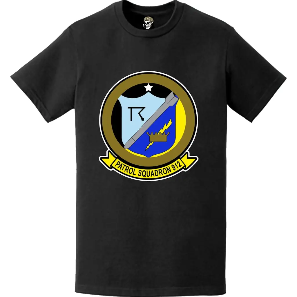 Patrol Squadron 912 (VP-912) Patch Logo Decal Emblem Chest T-Shirt