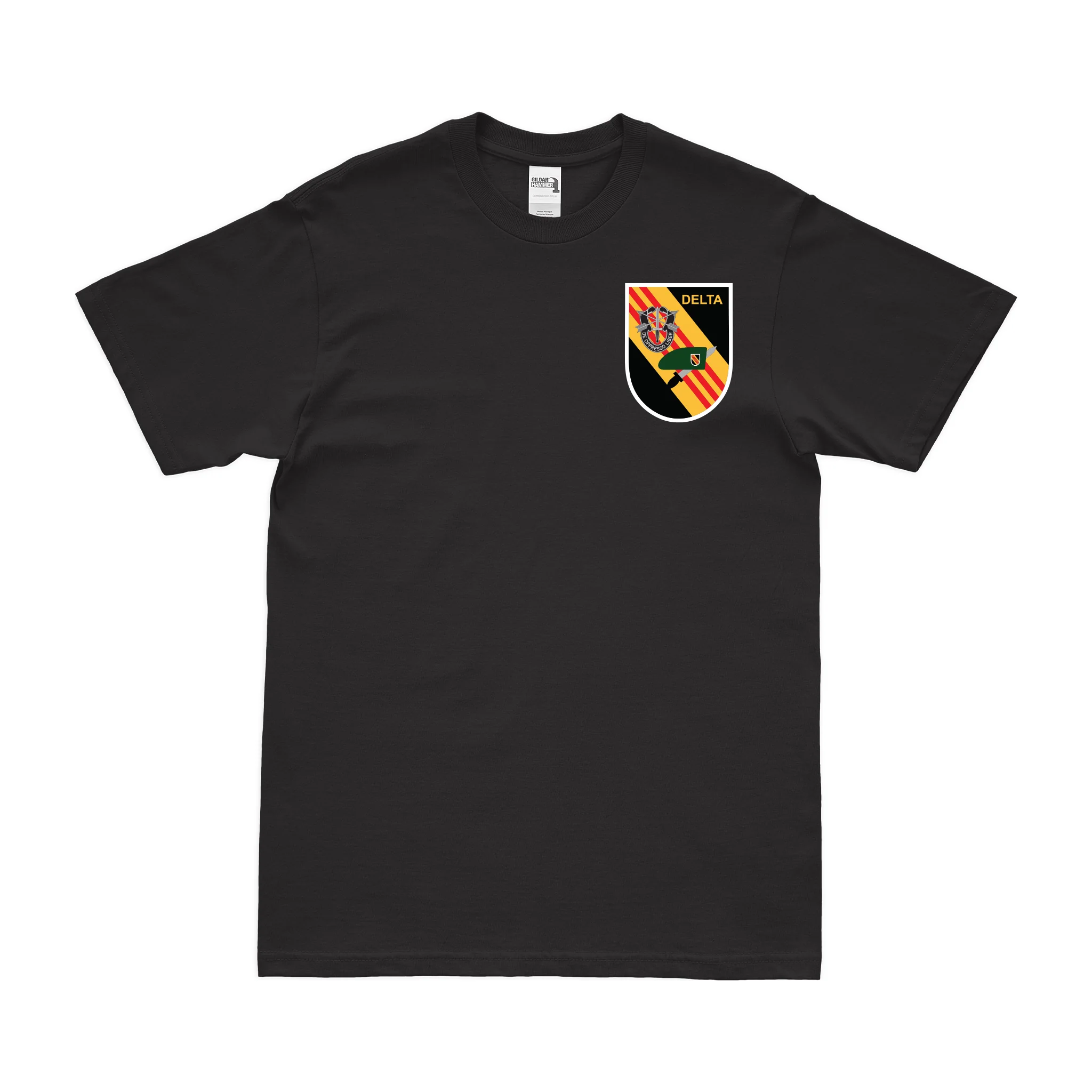 Project DELTA Special Forces Logo Left Chest Emblem T-Shirt